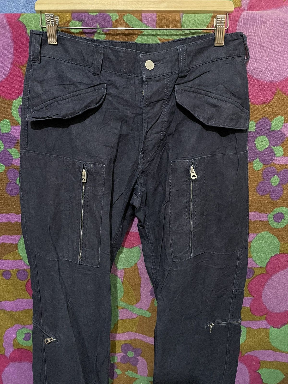 Japanese Brand × Takeo Kikuchi Vintage Takeo Kikuchi Cargo Multi Zipper Pockets Worker Pant Size US 32 / EU 48 - 3 Thumbnail