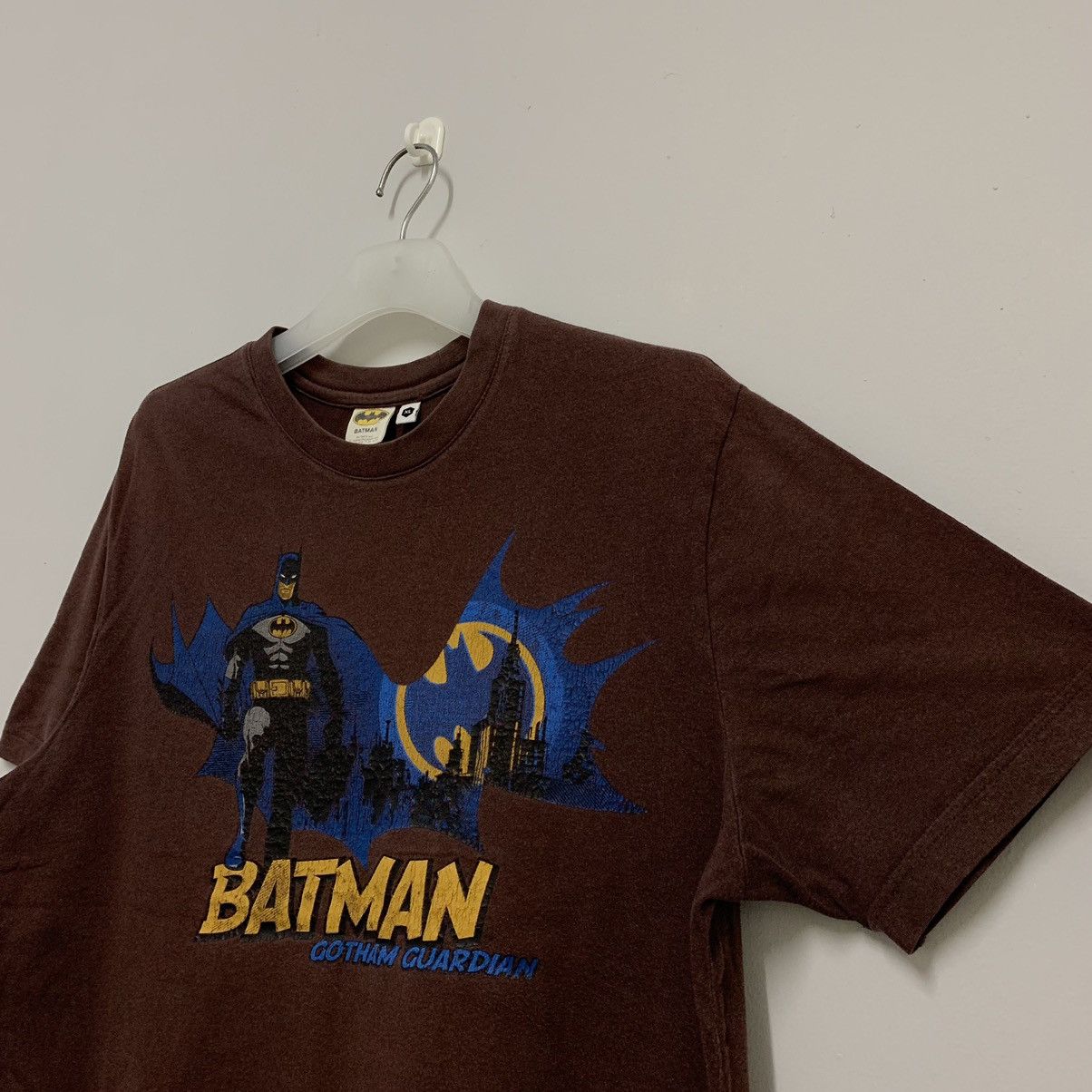 DC Comics BATMAN t shirt spell out big design.. DC comic hero Size US XL / EU 56 / 4 - 4 Thumbnail