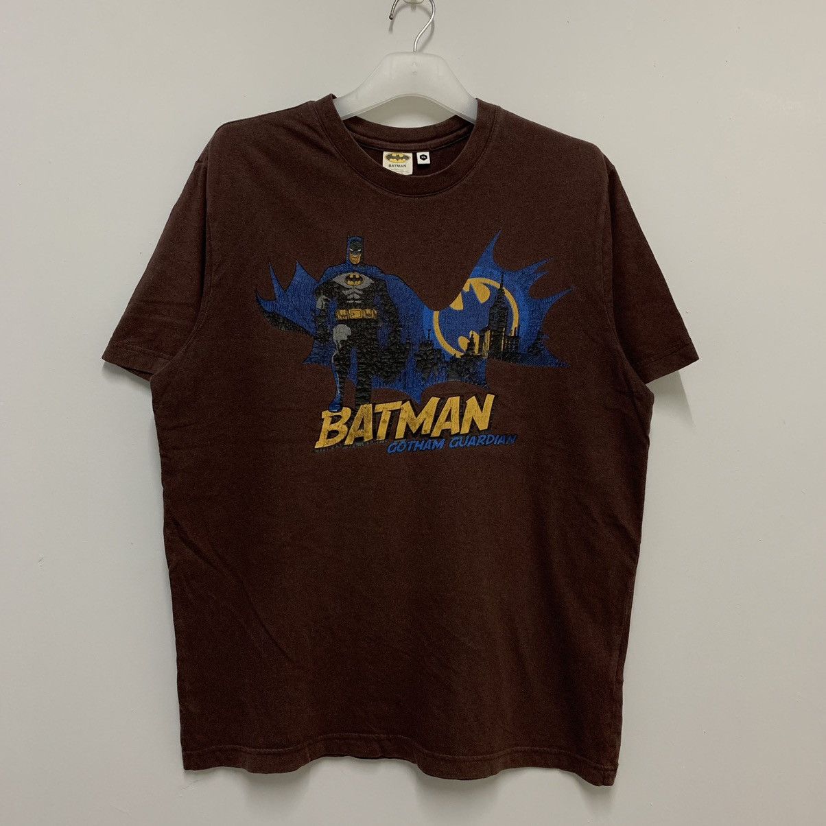 DC Comics BATMAN t shirt spell out big design.. DC comic hero Size US XL / EU 56 / 4 - 1 Thumbnail