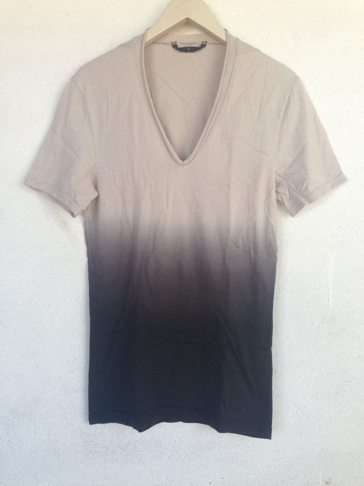 Ato × Designer Ato V Neck Tshirt Model By Kiyoshi Yonena | Grailed