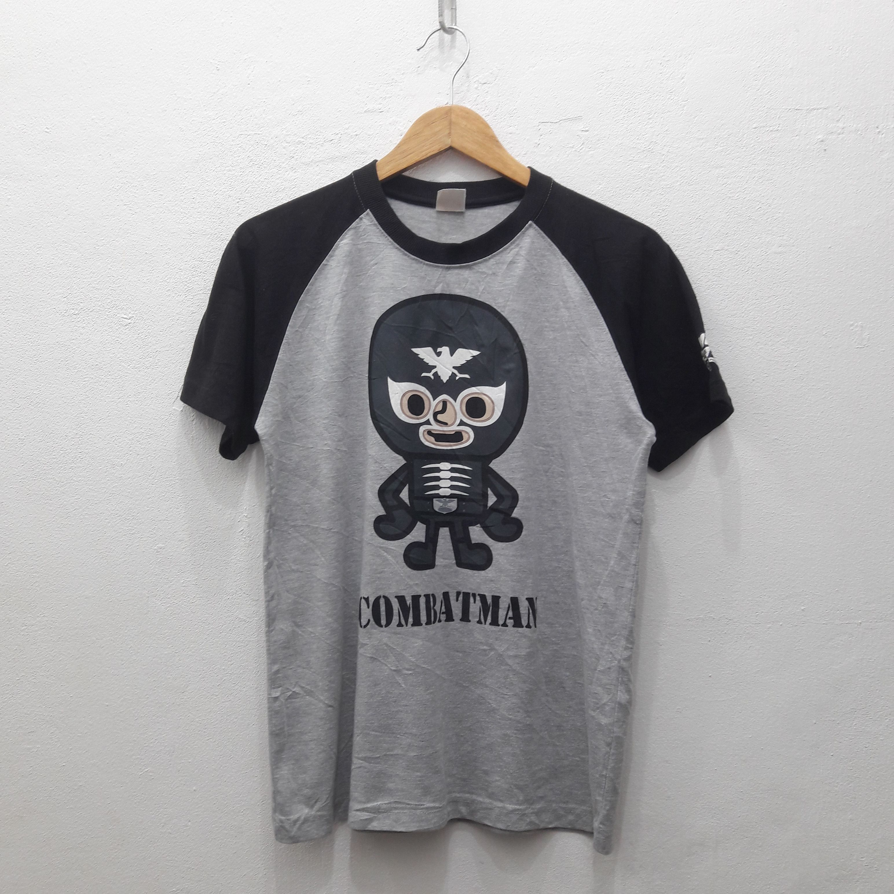 Combetman enemy kamen rider x ishimori dwc ranglan tshirt