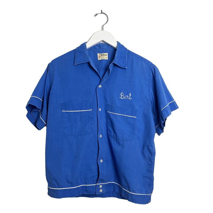 Vintage Cotton Bowling Shirt Grailed