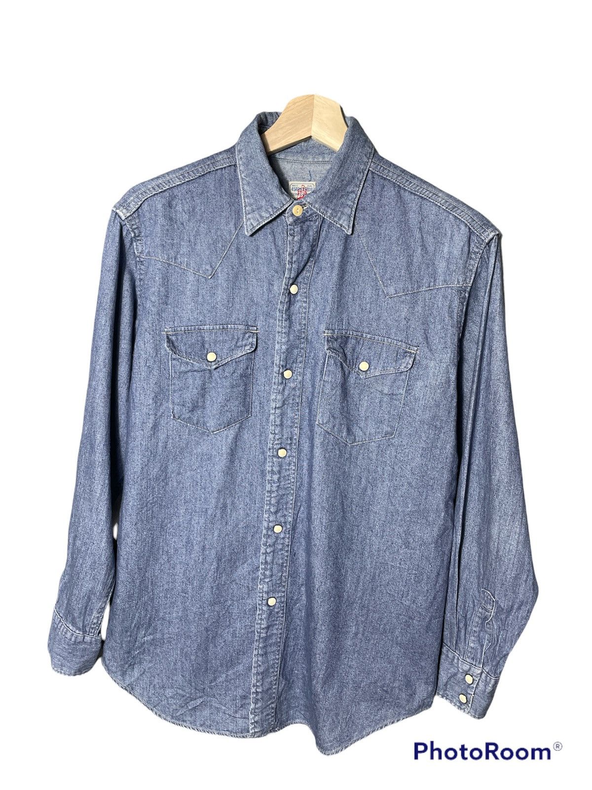 45rpm 45 RPM Vintage Western Shirt Size US M / EU 48-50 / 2 - 1 Thumbnail