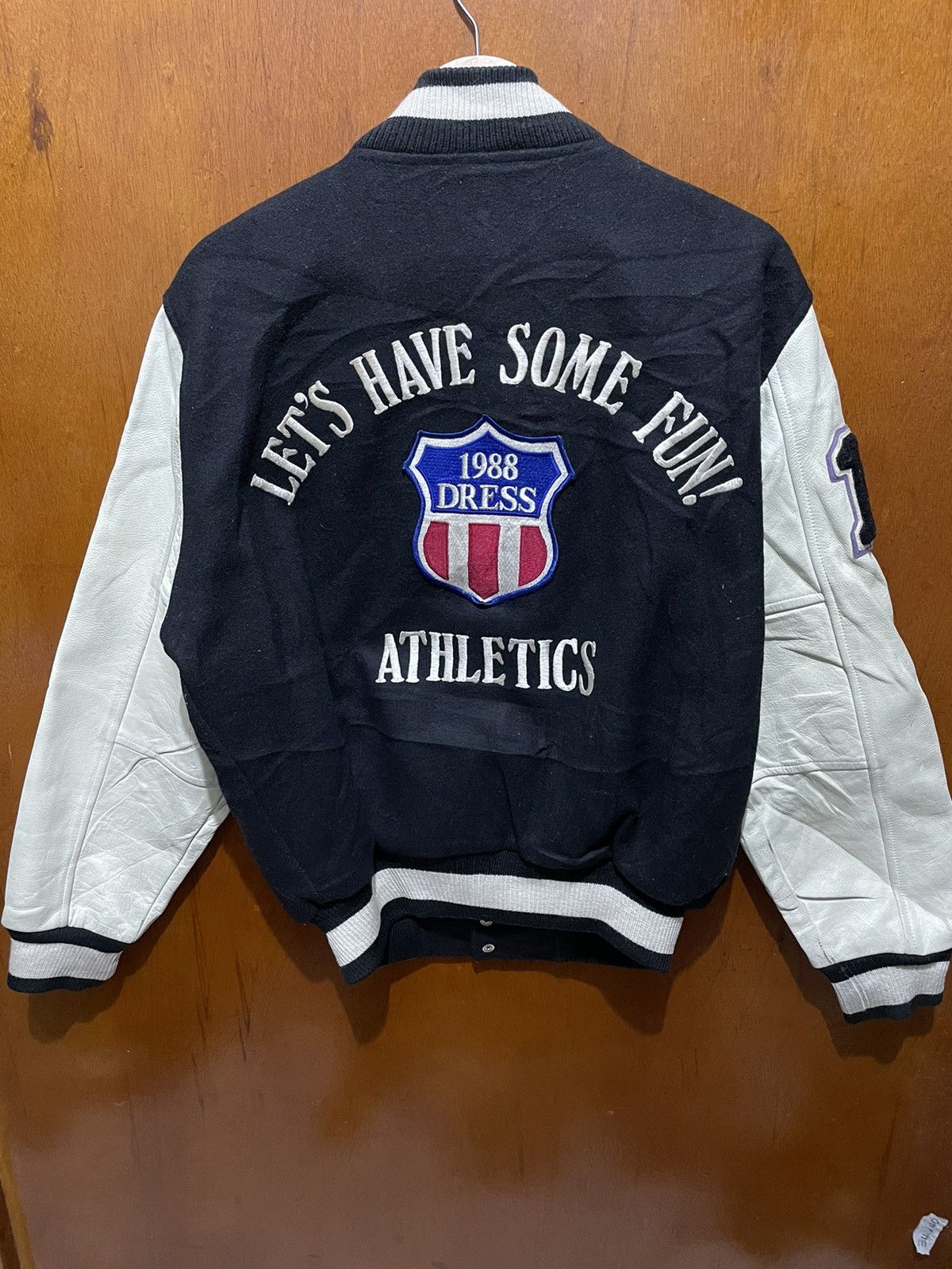Vintage Vintage Varsity Jackets Athletics Size US L / EU 52-54 / 3 - 2 Thumbnail