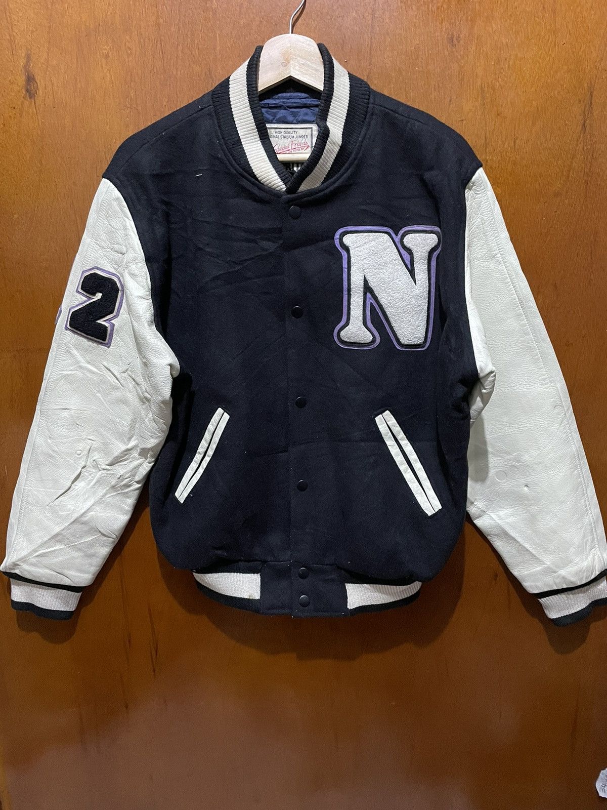 Vintage Vintage Varsity Jackets Athletics Size US L / EU 52-54 / 3 - 1 Thumbnail
