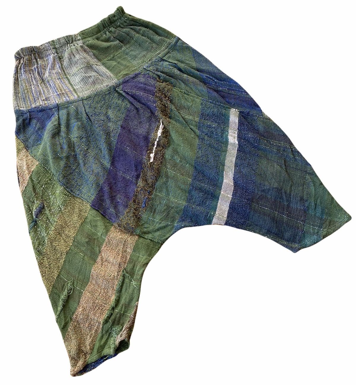 Vintage VINTAGE AVANT GARDE ARCHIVAL CLOTHING CROPPED BAGGY PANTS Size US 30 / EU 46 - 4 Thumbnail