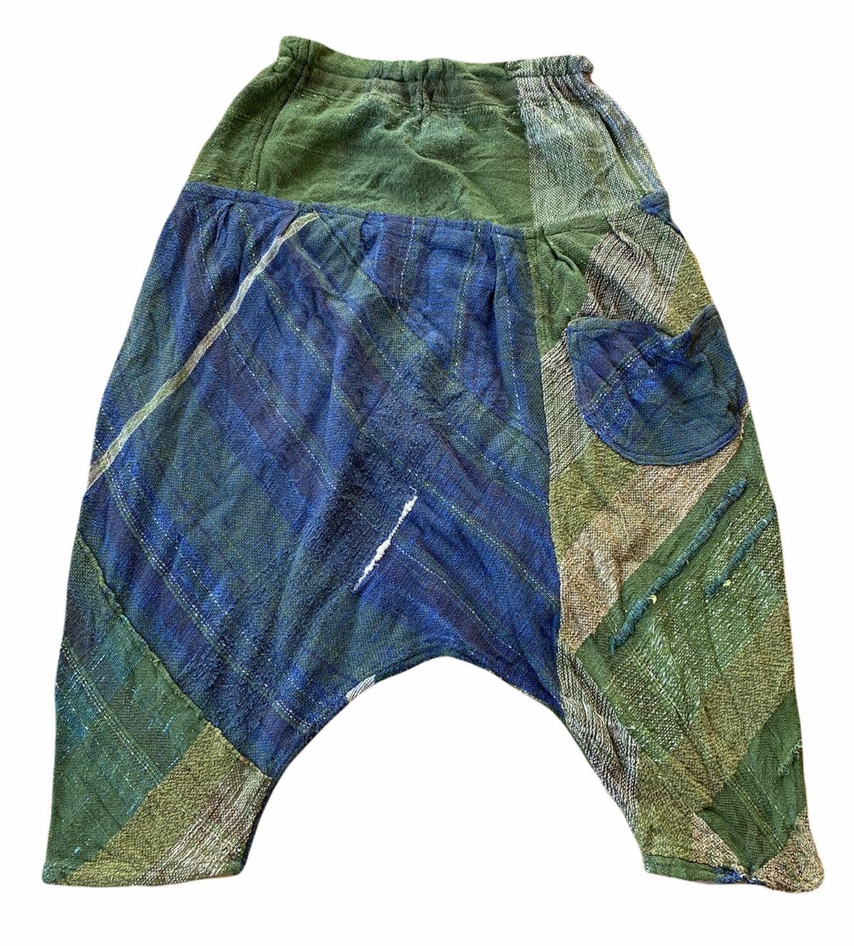 Vintage VINTAGE AVANT GARDE ARCHIVAL CLOTHING CROPPED BAGGY PANTS Size US 30 / EU 46 - 2 Thumbnail