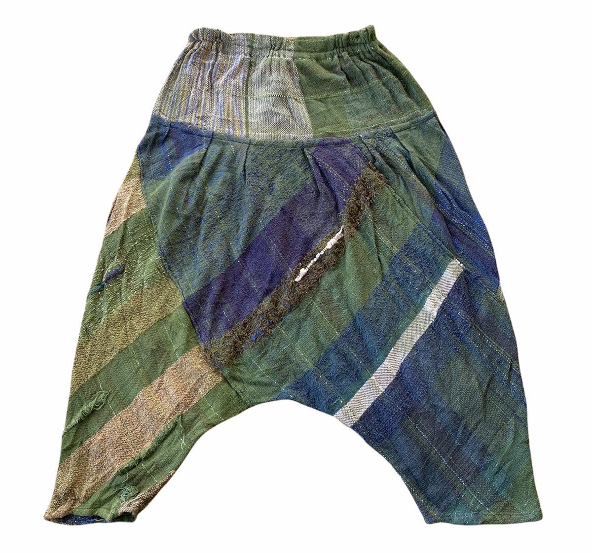 Vintage VINTAGE AVANT GARDE ARCHIVAL CLOTHING CROPPED BAGGY PANTS Size US 30 / EU 46 - 1 Thumbnail