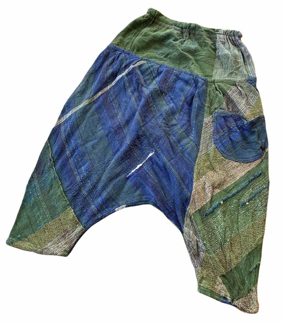 Vintage VINTAGE AVANT GARDE ARCHIVAL CLOTHING CROPPED BAGGY PANTS Size US 30 / EU 46 - 3 Thumbnail