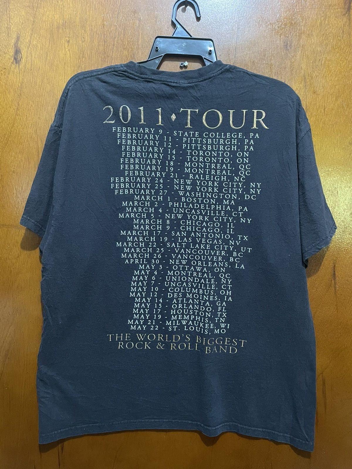 Band Tees Vintage Bon Jovi Concert Tour Size US XL / EU 56 / 4 - 2 Thumbnail