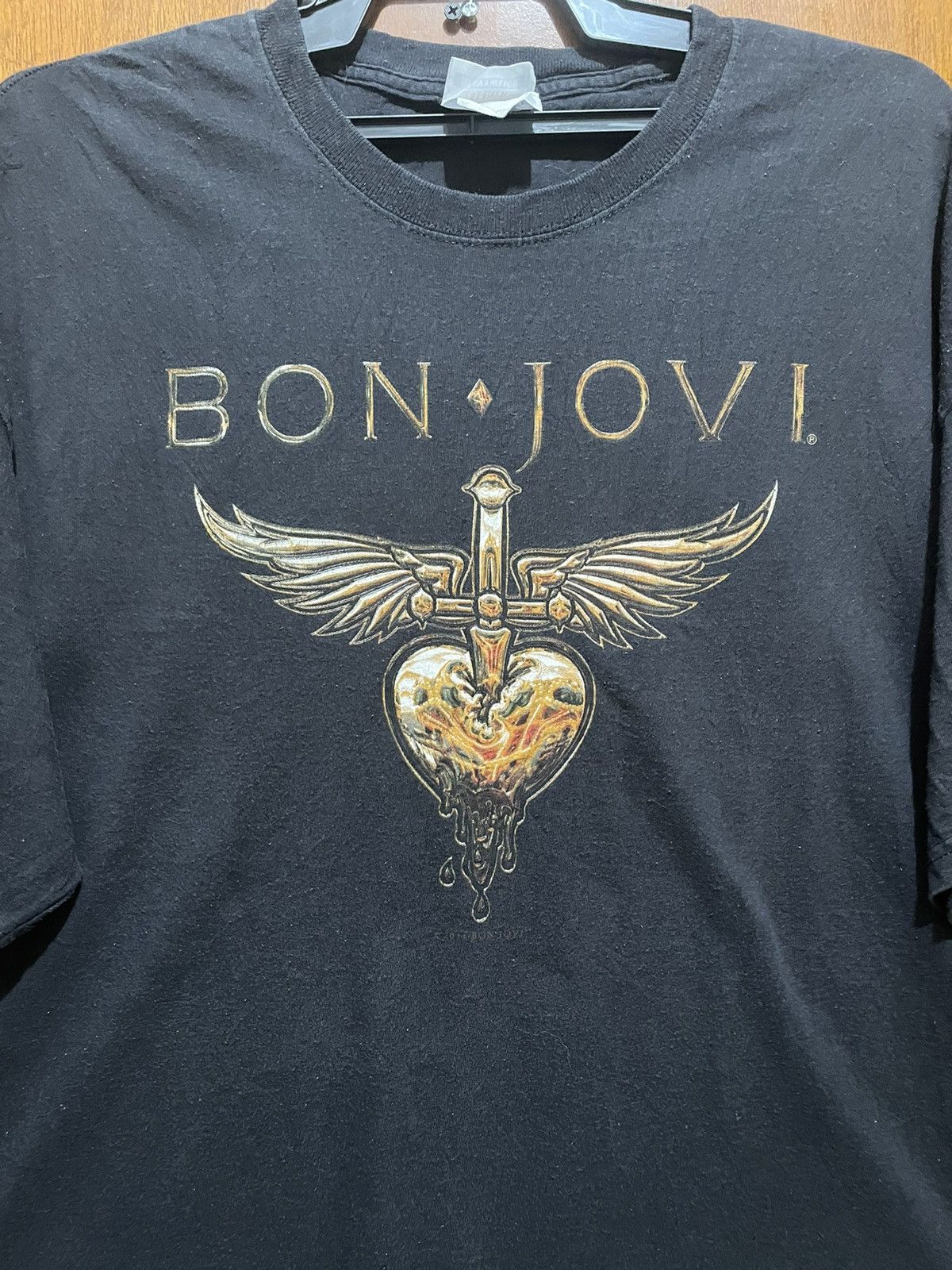 Band Tees Vintage Bon Jovi Concert Tour Size US XL / EU 56 / 4 - 3 Thumbnail