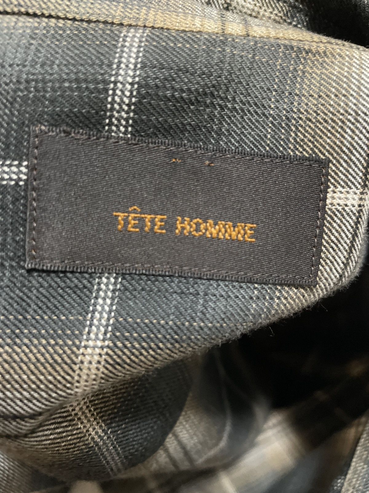 Japanese Brand Vintage Tete Homme Long Sleeve Shirt Size US S / EU 44-46 / 1 - 7 Thumbnail