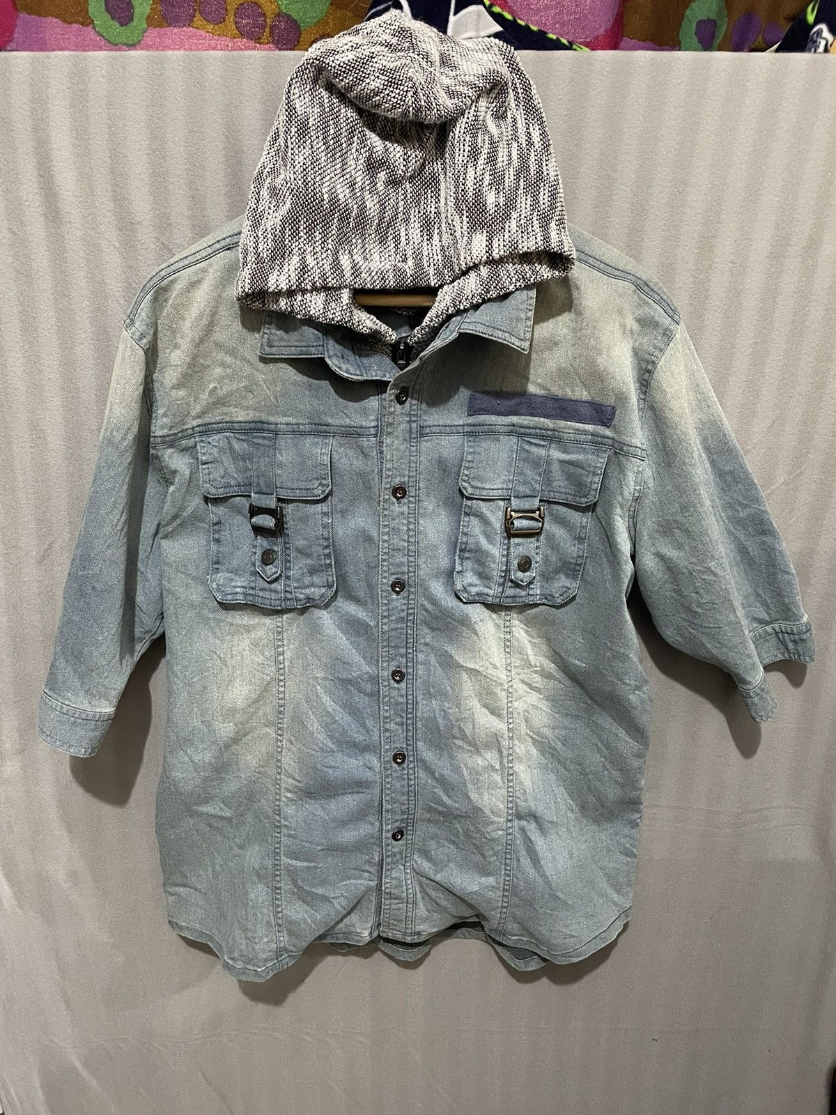 In The Attic Rare In The Attic Shirt With Hoodie Replacable Size US L / EU 52-54 / 3 - 1 Thumbnail