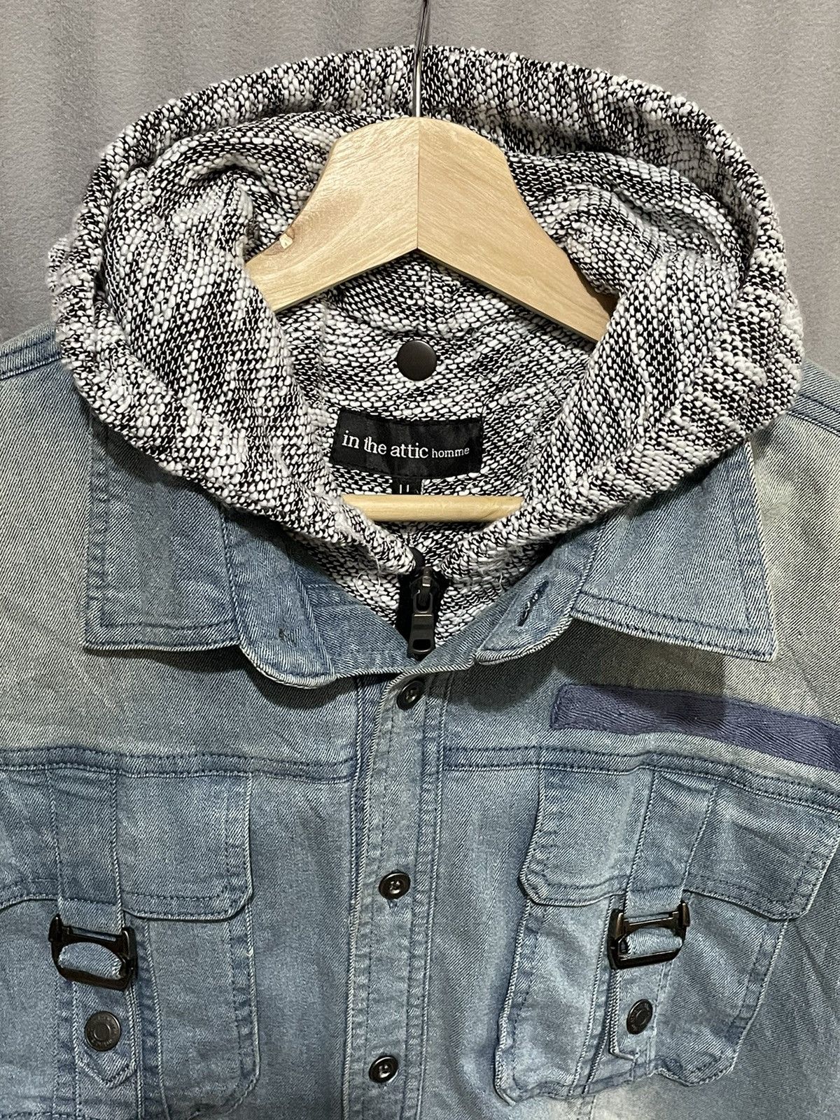 In The Attic Rare In The Attic Shirt With Hoodie Replacable Size US L / EU 52-54 / 3 - 5 Thumbnail