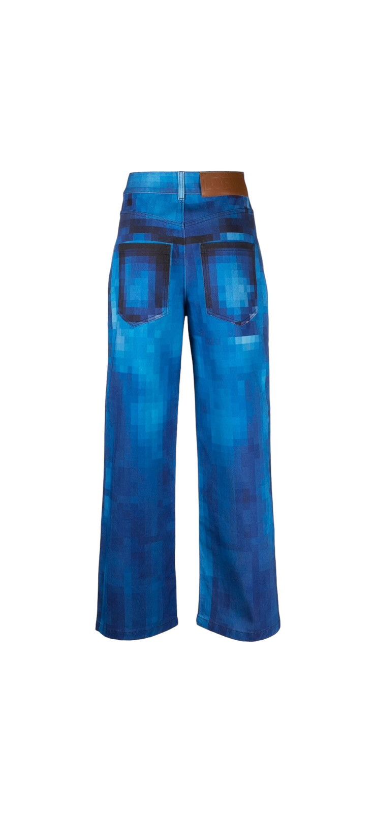 Loewe Loewe Pixel Print Straight Leg jeans Size 26" / US 2 / IT 38 - 2 Thumbnail