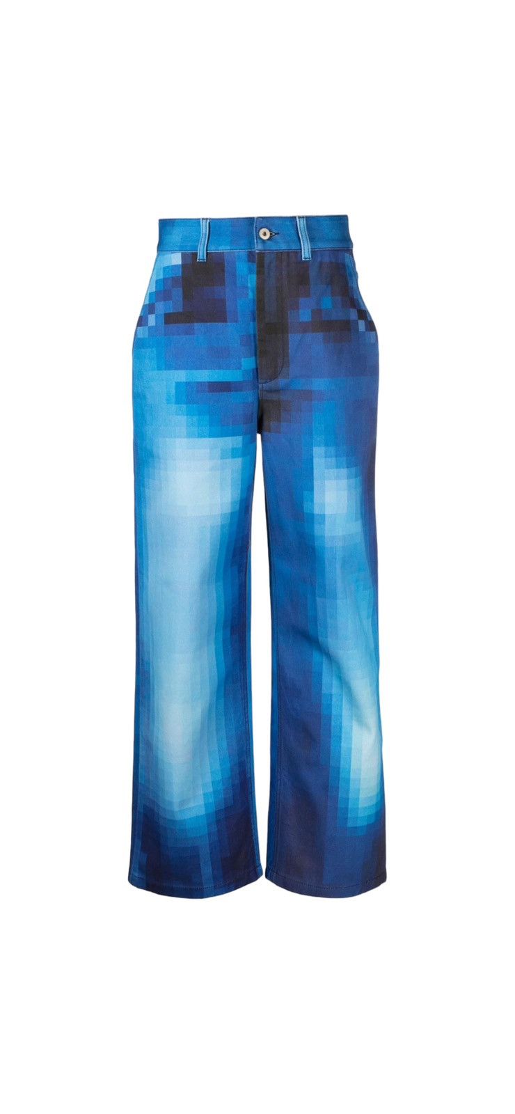 Loewe Loewe Pixel Print Straight Leg jeans Size 26" / US 2 / IT 38 - 1 Thumbnail