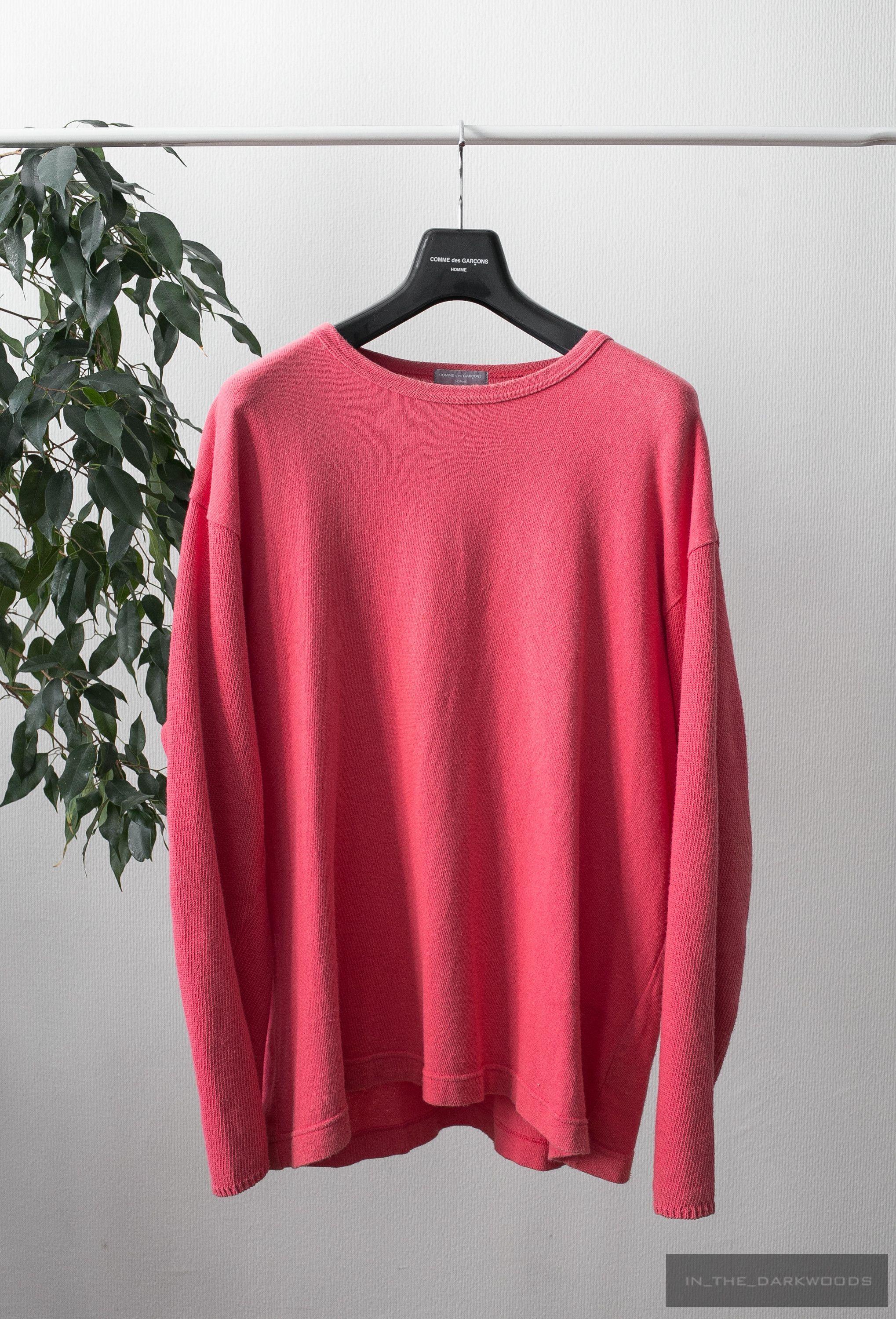 image of Comme Des Garcons Homme x Comme Des Garcons Homme Plus 2002Ss Cotton Sweatshirt, Men's (Size Small)