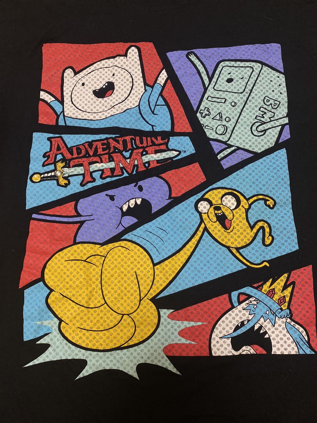 Band Tees Vintage Adventure Time tee streetwear y2k style size L Size US L / EU 52-54 / 3 - 2 Thumbnail