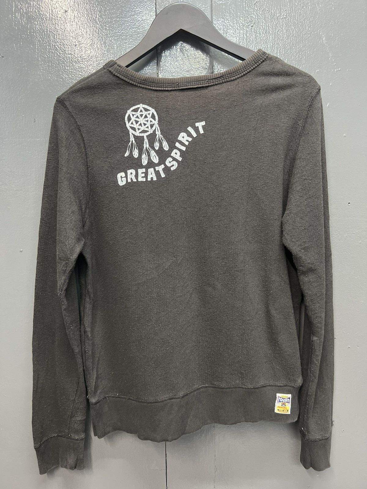 Japanese Brand VINTAGE RED INDIAN BY ROUGH SWEATSHIRT Size US S / EU 44-46 / 1 - 5 Thumbnail