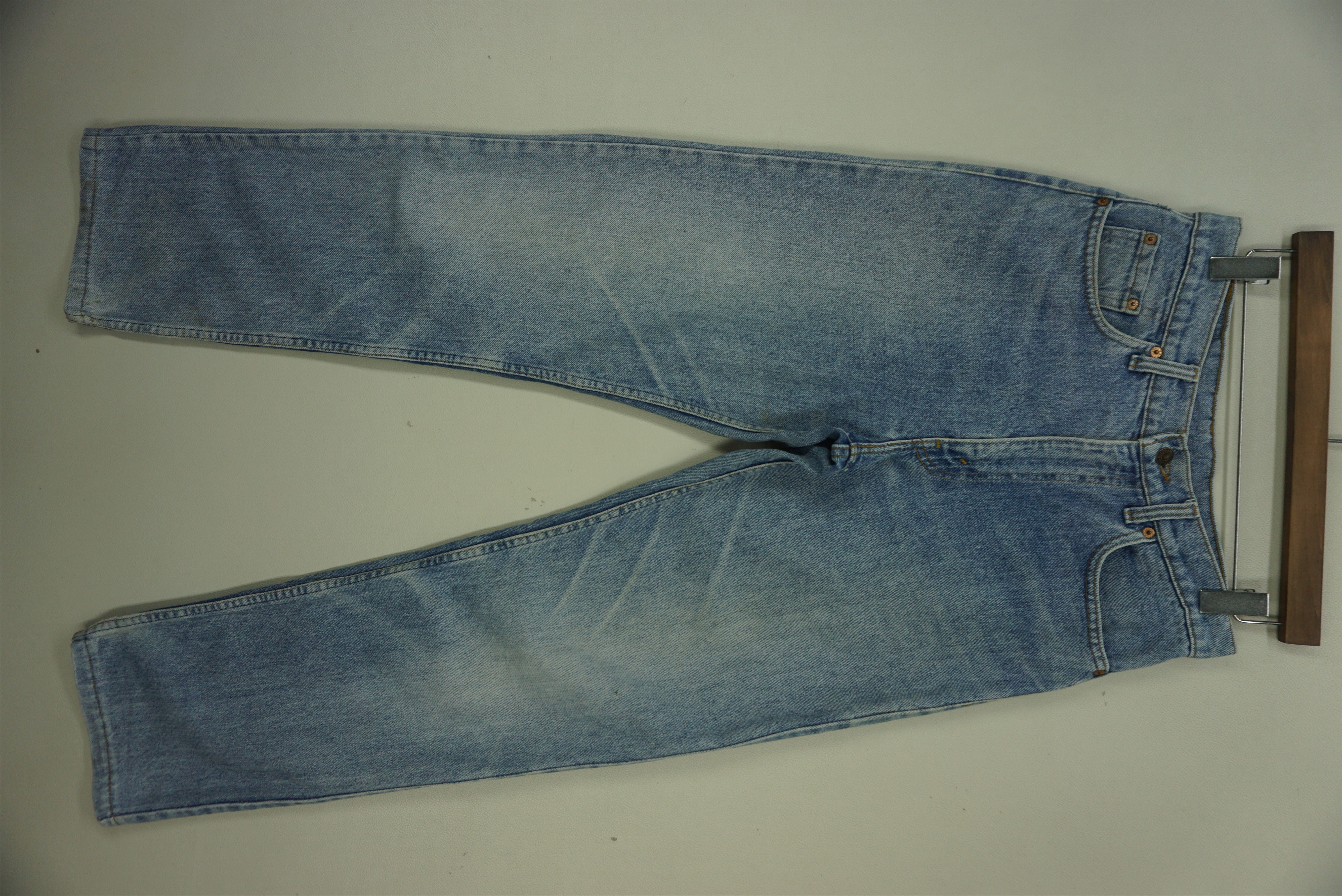 image of Levis x Rodeo 510 Vintage Distressed Jeans Dirty Blue Pants Usa Made, Men's (Size 30)