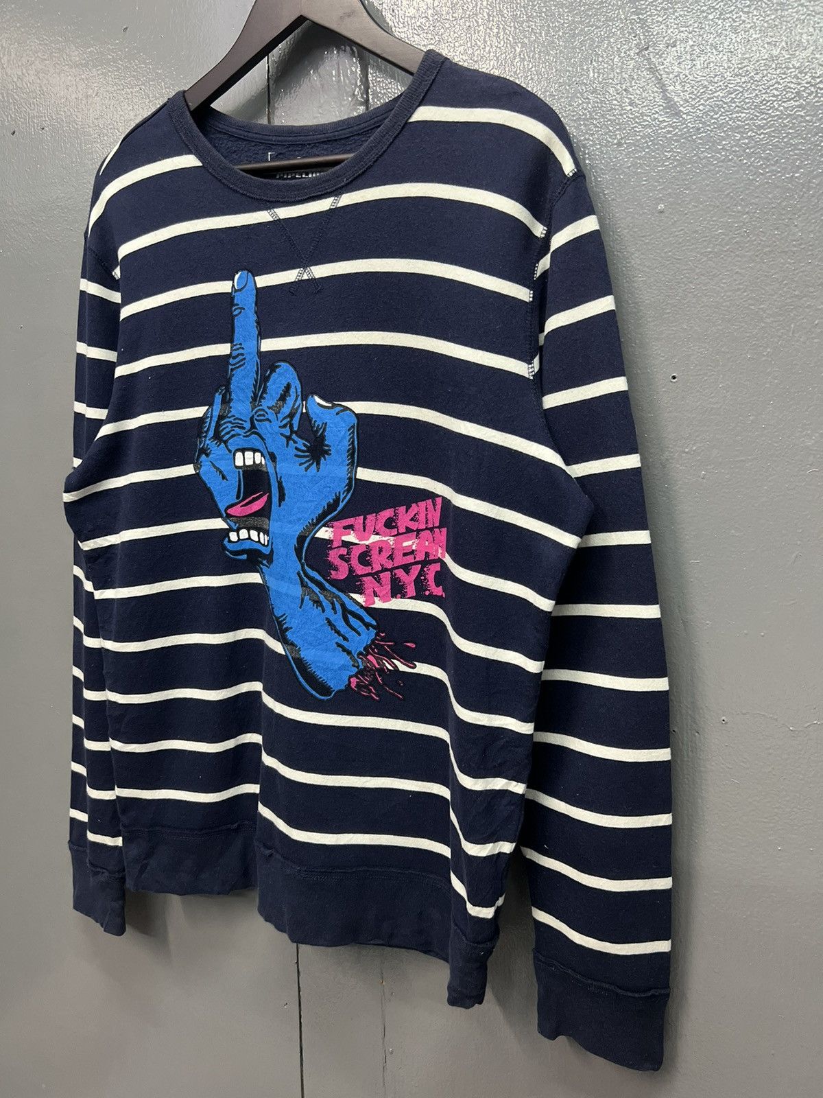 Urban Pipeline VINTAGE URBAN PIPELINE FUCKIN SCREAM SWEATSHIRT Size US M / EU 48-50 / 2 - 3 Thumbnail