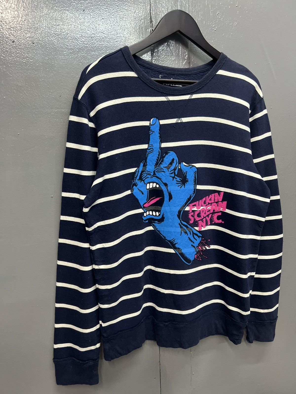 Urban Pipeline VINTAGE URBAN PIPELINE FUCKIN SCREAM SWEATSHIRT Size US M / EU 48-50 / 2 - 2 Thumbnail