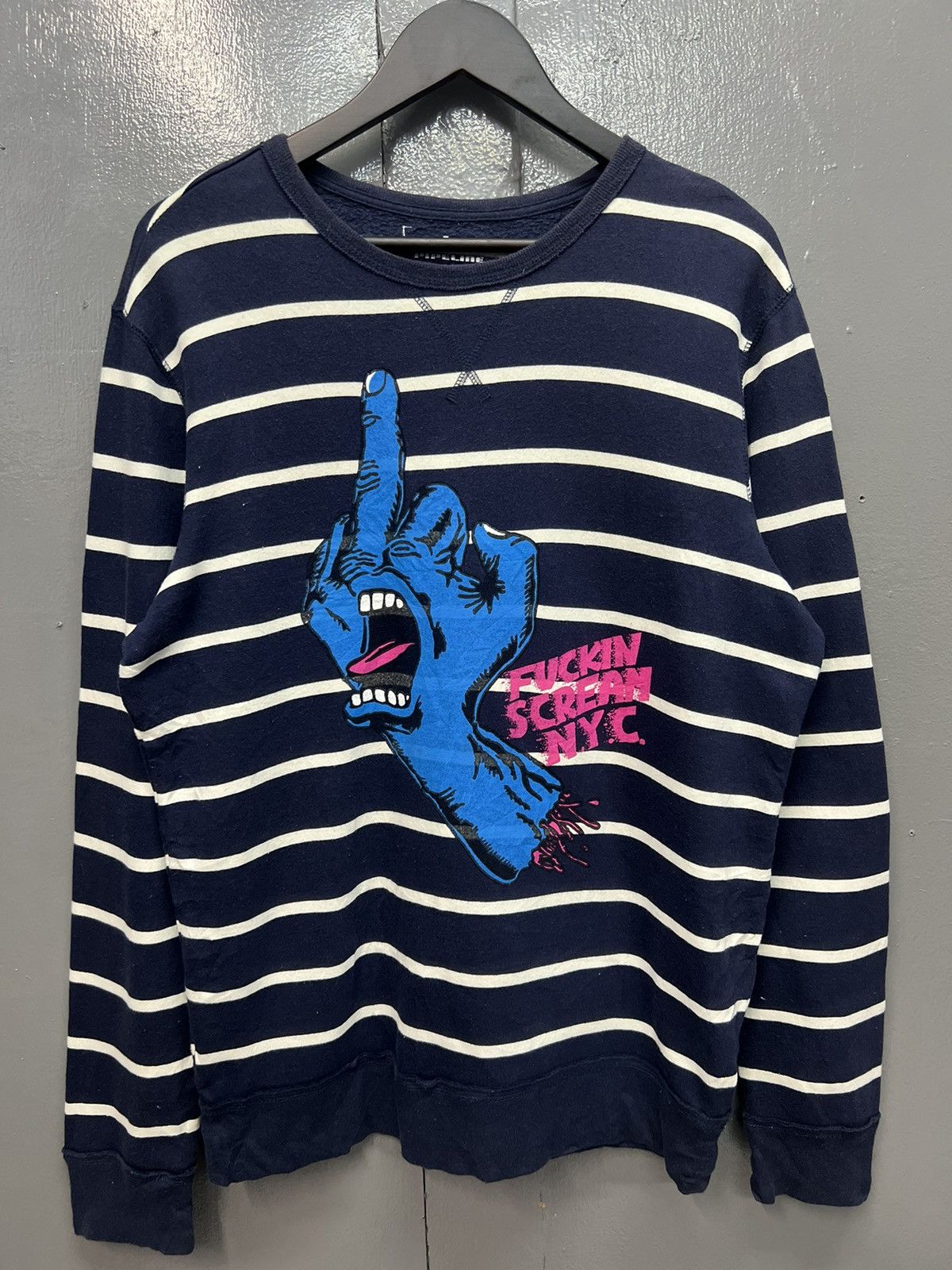 Urban Pipeline VINTAGE URBAN PIPELINE FUCKIN SCREAM SWEATSHIRT Size US M / EU 48-50 / 2 - 1 Thumbnail