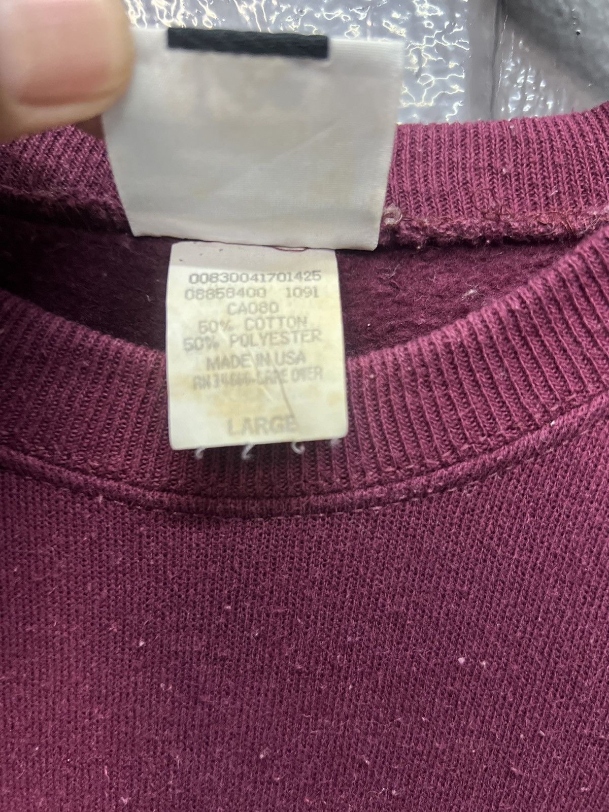 Lee VINTAGE LEE SPELLOUT SWEATSHIRT Size US L / EU 52-54 / 3 - 5 Thumbnail