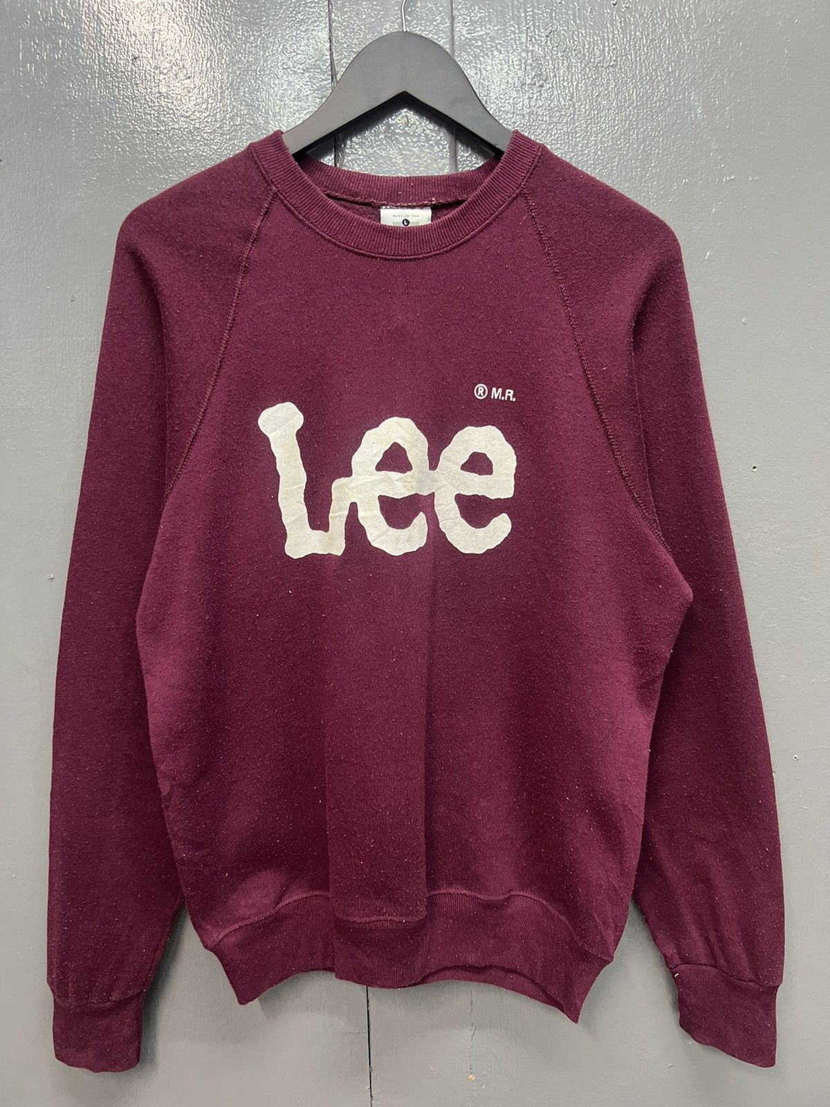 Lee VINTAGE LEE SPELLOUT SWEATSHIRT Size US L / EU 52-54 / 3 - 1 Thumbnail