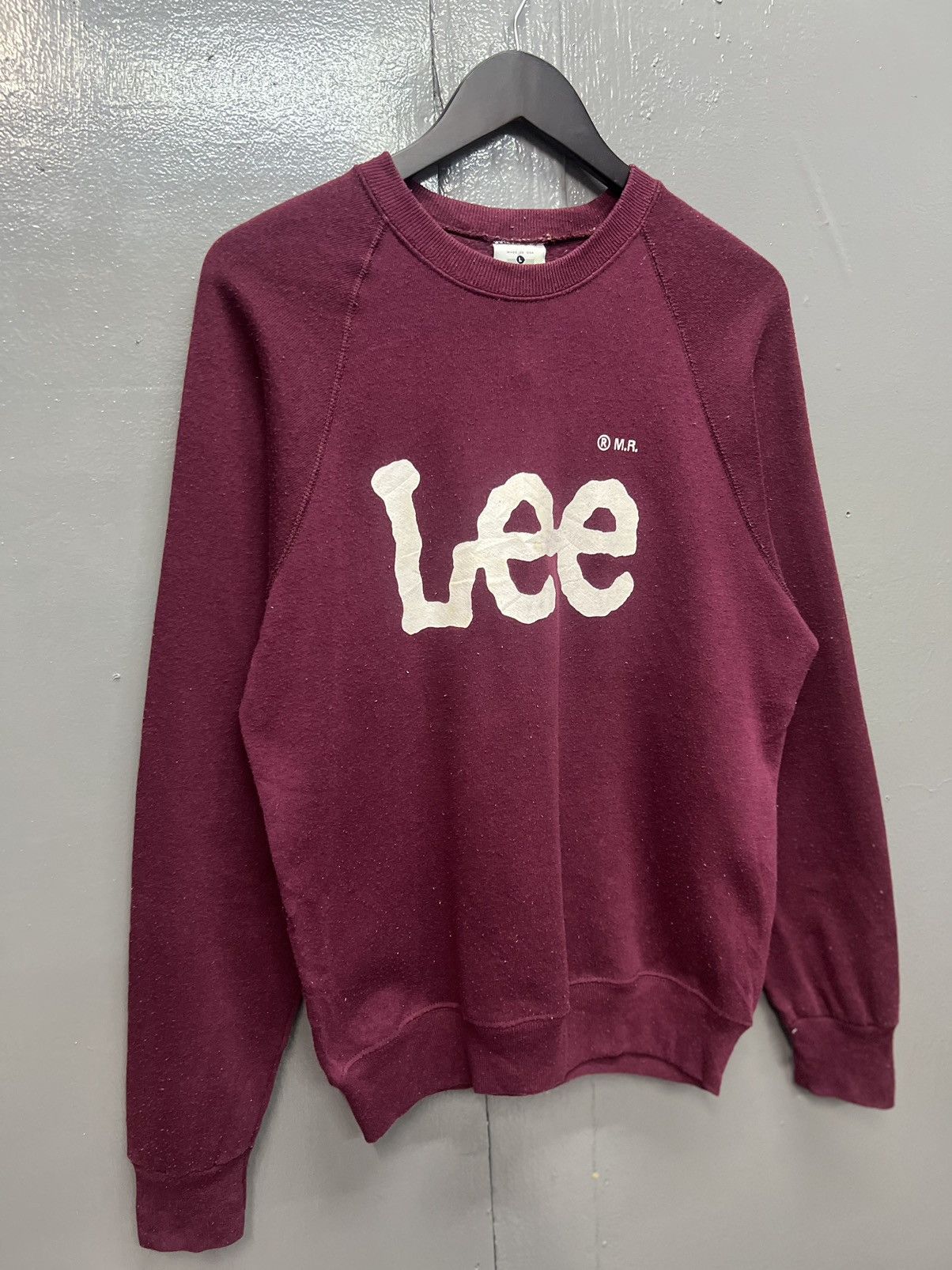 Lee VINTAGE LEE SPELLOUT SWEATSHIRT Size US L / EU 52-54 / 3 - 2 Thumbnail