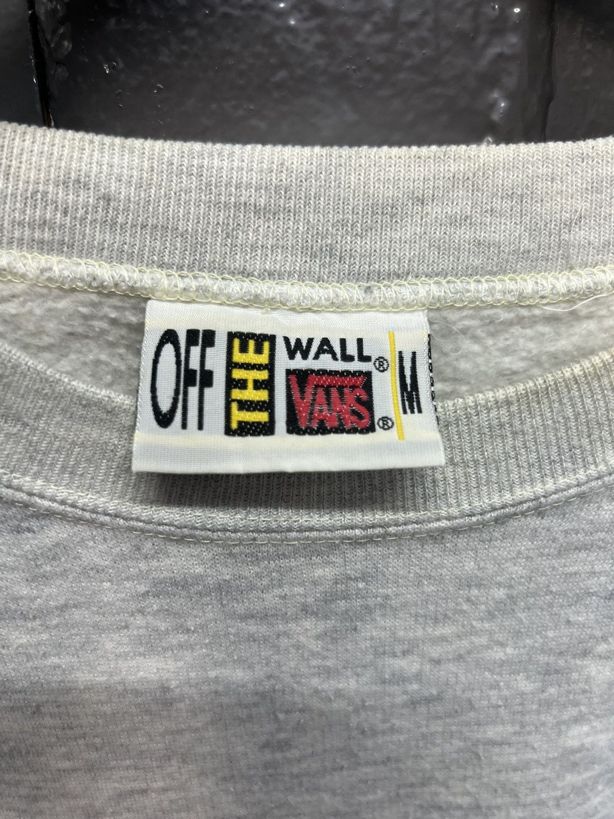 Vans VINTAGE VANS SPORTWEAR SPELLOUT SWEATSHIRT Size US M / EU 48-50 / 2 - 4 Thumbnail