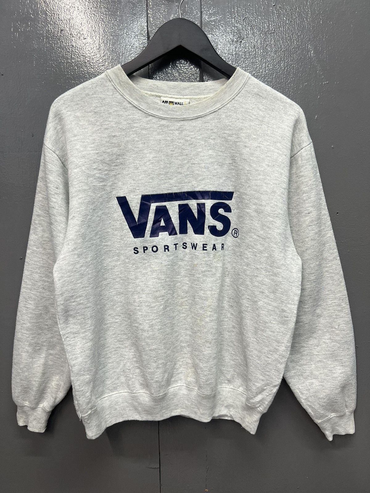 Vans VINTAGE VANS SPORTWEAR SPELLOUT SWEATSHIRT Size US M / EU 48-50 / 2 - 1 Thumbnail