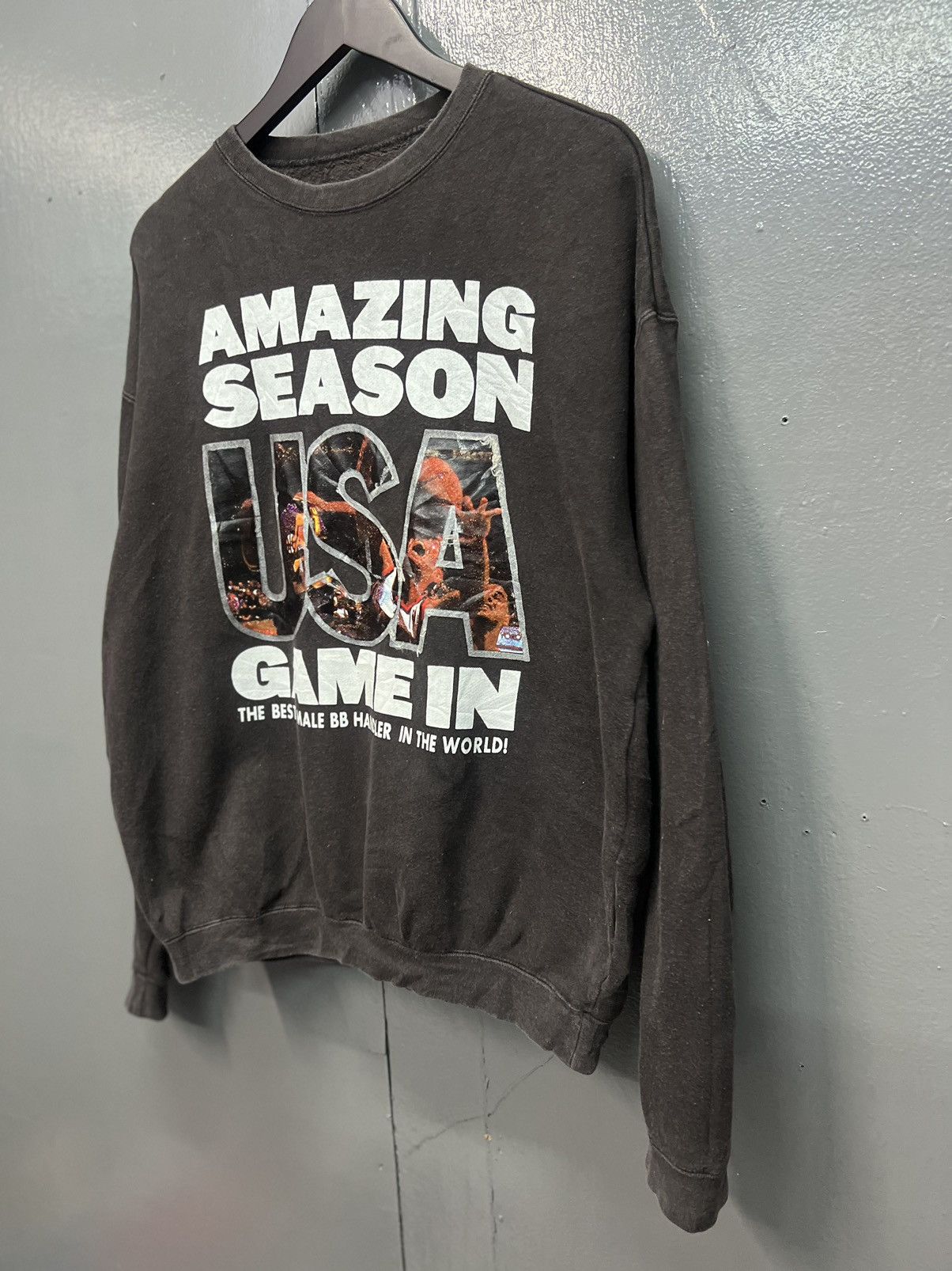 Japanese Brand VINTAGE USA BASKETBALL SWEATSHIRT Size US L / EU 52-54 / 3 - 3 Thumbnail