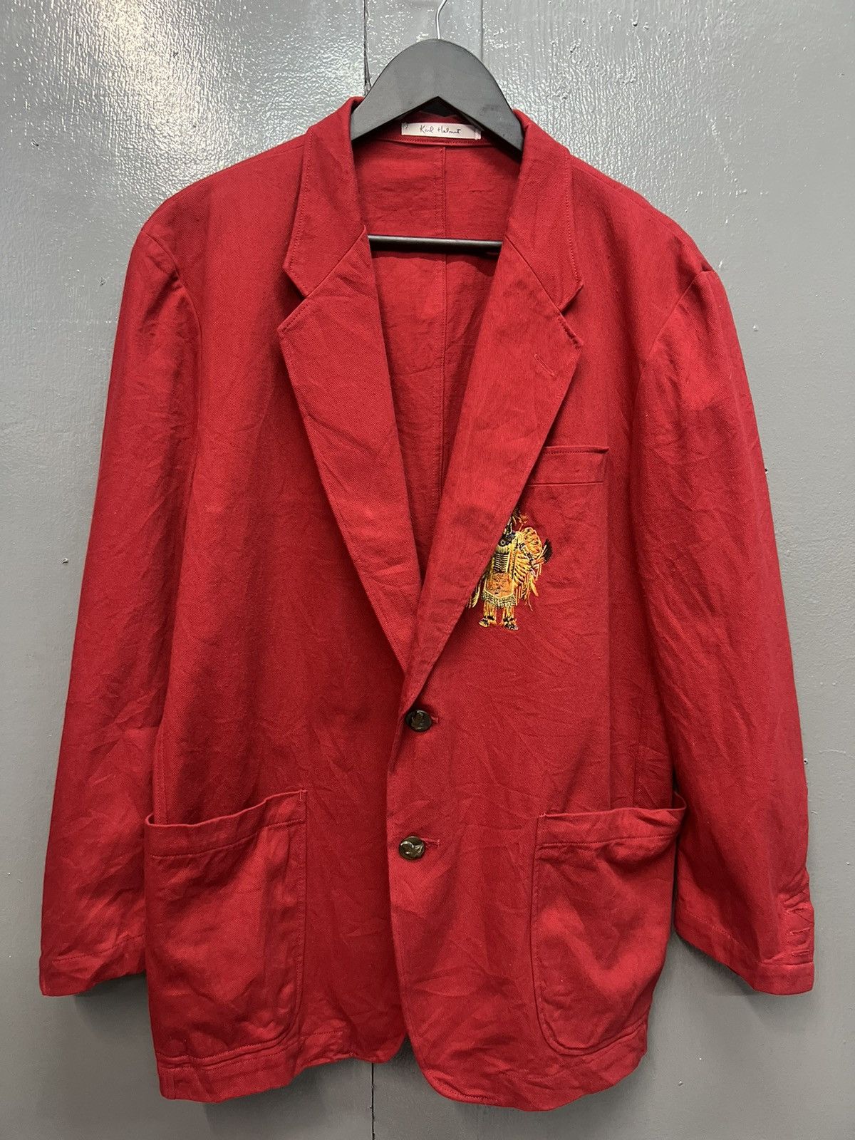 Karl Helmut VINTAGE KARL HELMUT BLAZER JACKET Size 46R - 2 Thumbnail