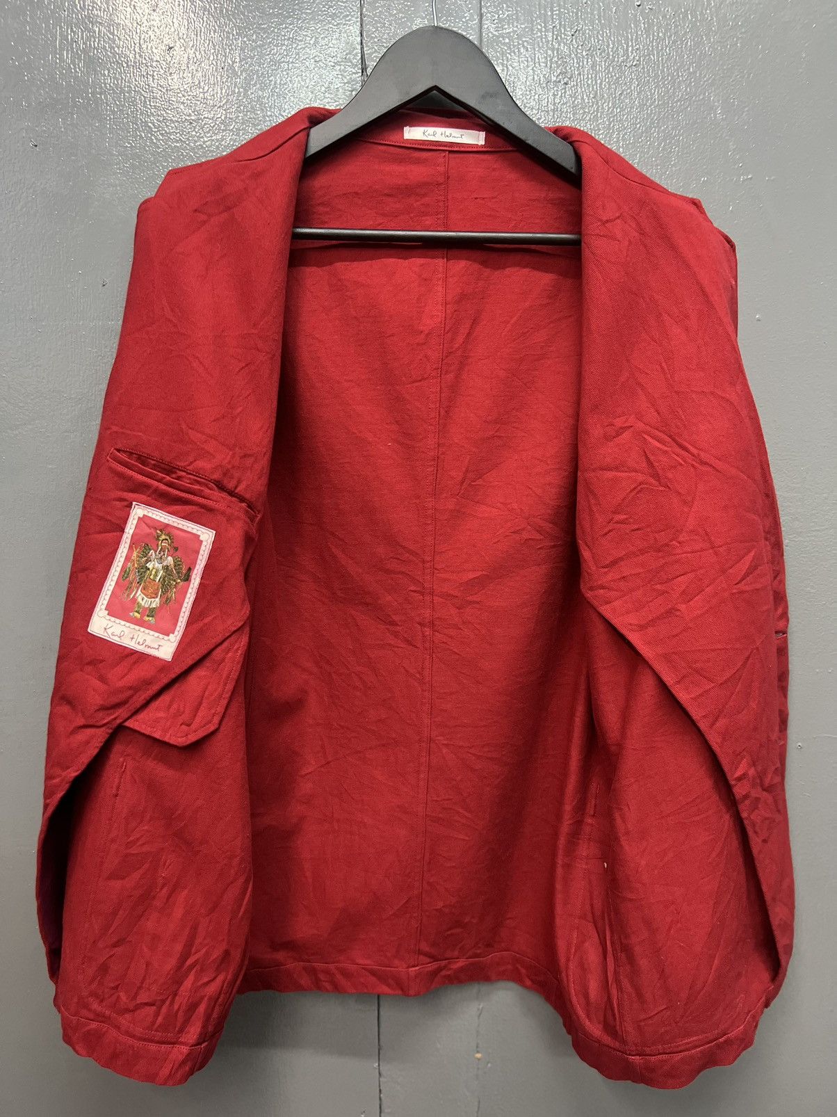 Karl Helmut VINTAGE KARL HELMUT BLAZER JACKET Size 46R - 8 Thumbnail