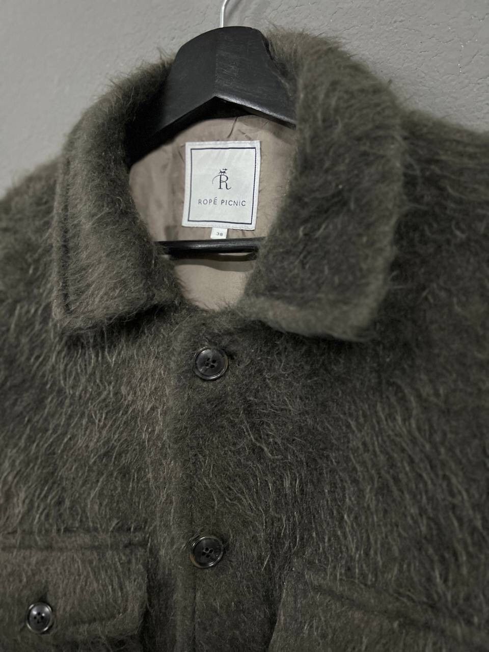 Japanese Brand ROPE PICNIC MOHAIR LONG JACKET Size XS / US 0-2 / IT 36-38 - 5 Thumbnail