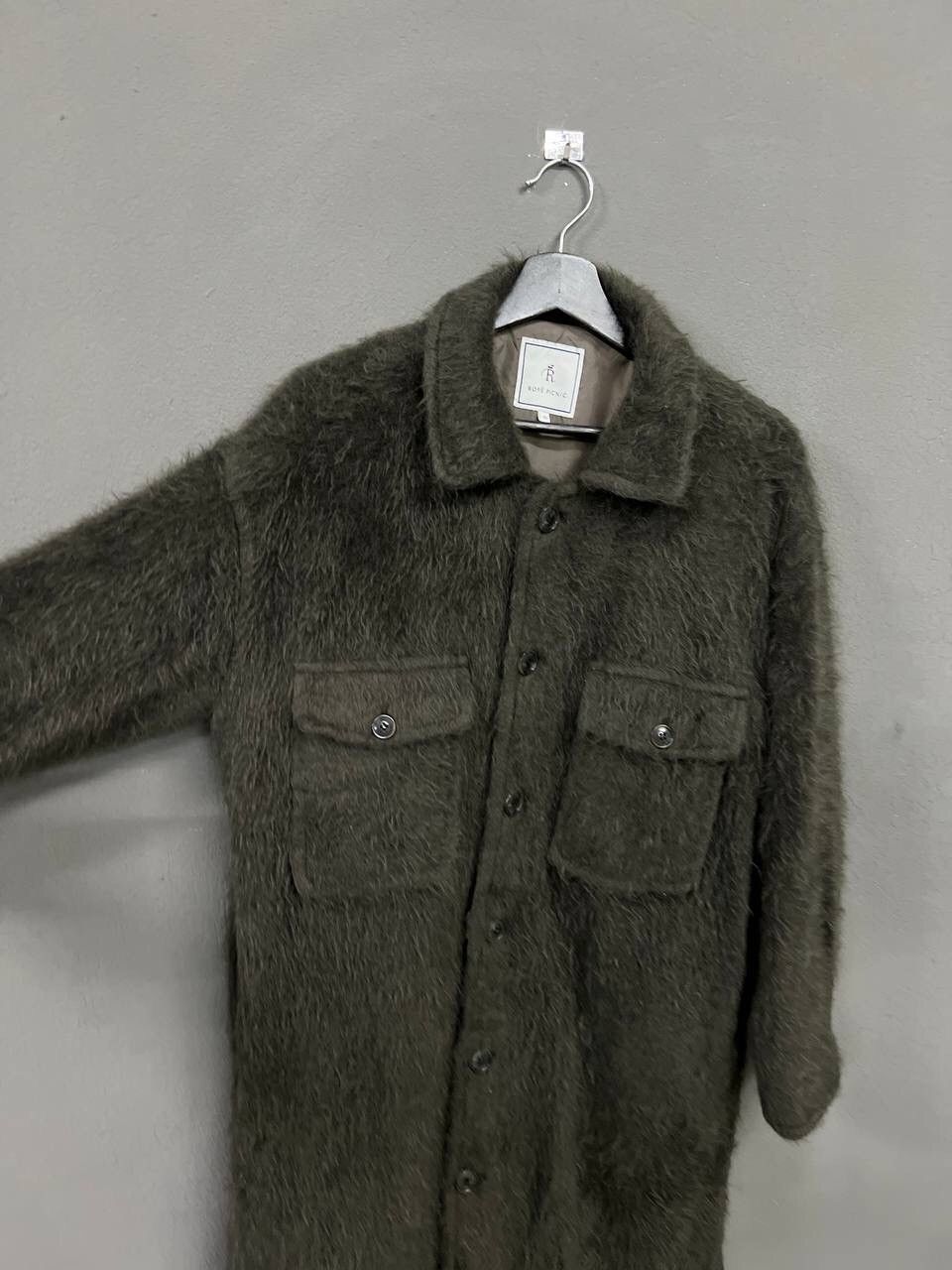Japanese Brand ROPE PICNIC MOHAIR LONG JACKET Size XS / US 0-2 / IT 36-38 - 6 Thumbnail