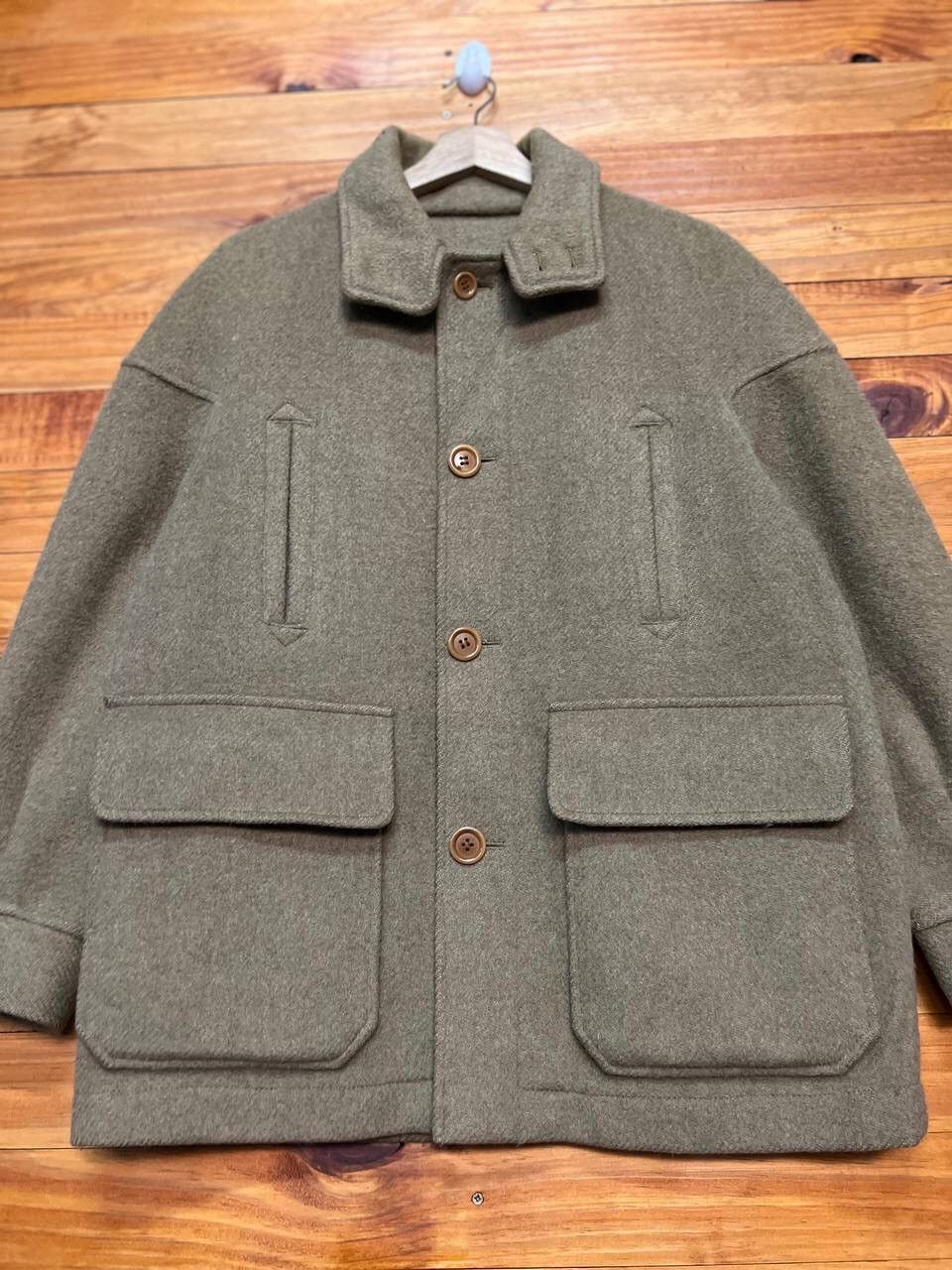 Vintage VINTAGE SCENE WOOL JACKET Size US M / EU 48-50 / 2 - 4 Thumbnail