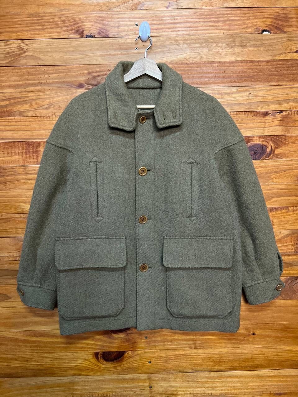 Vintage VINTAGE SCENE WOOL JACKET Size US M / EU 48-50 / 2 - 1 Thumbnail