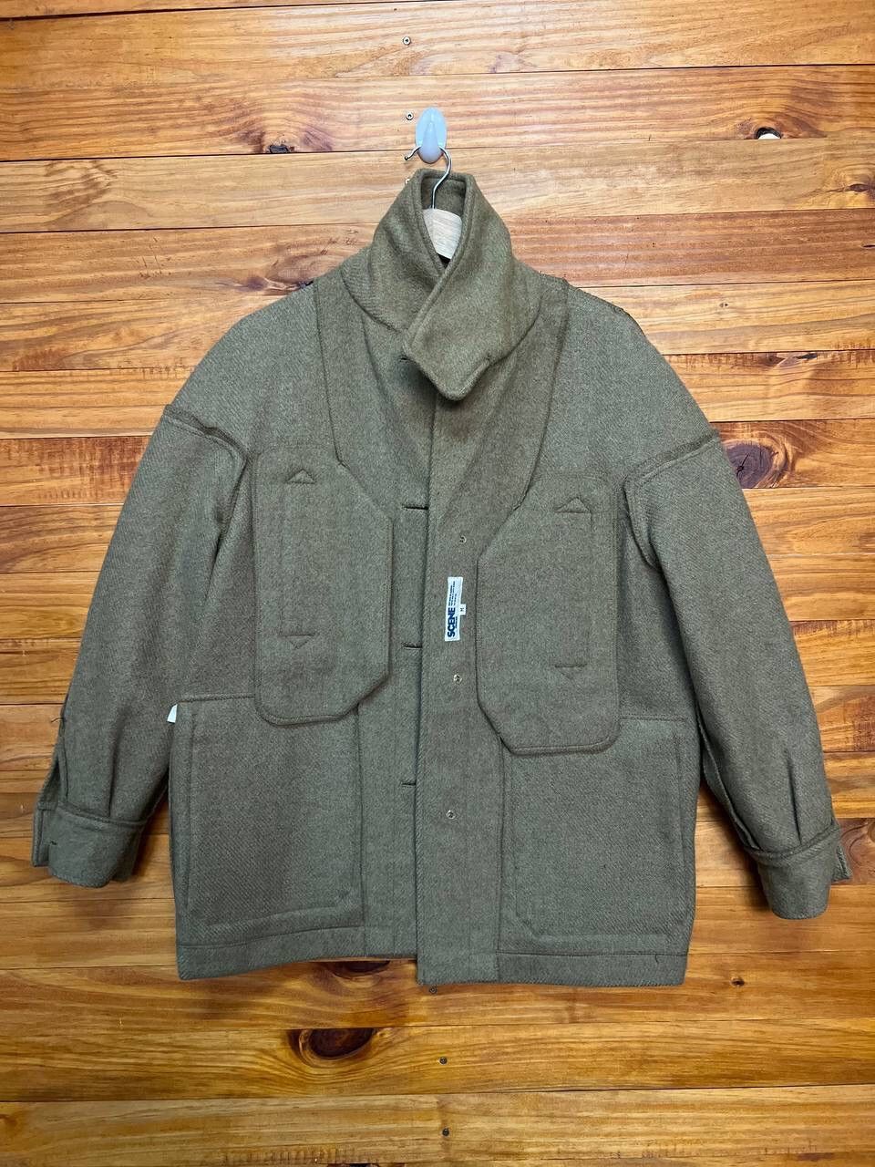 Vintage VINTAGE SCENE WOOL JACKET Size US M / EU 48-50 / 2 - 9 Thumbnail