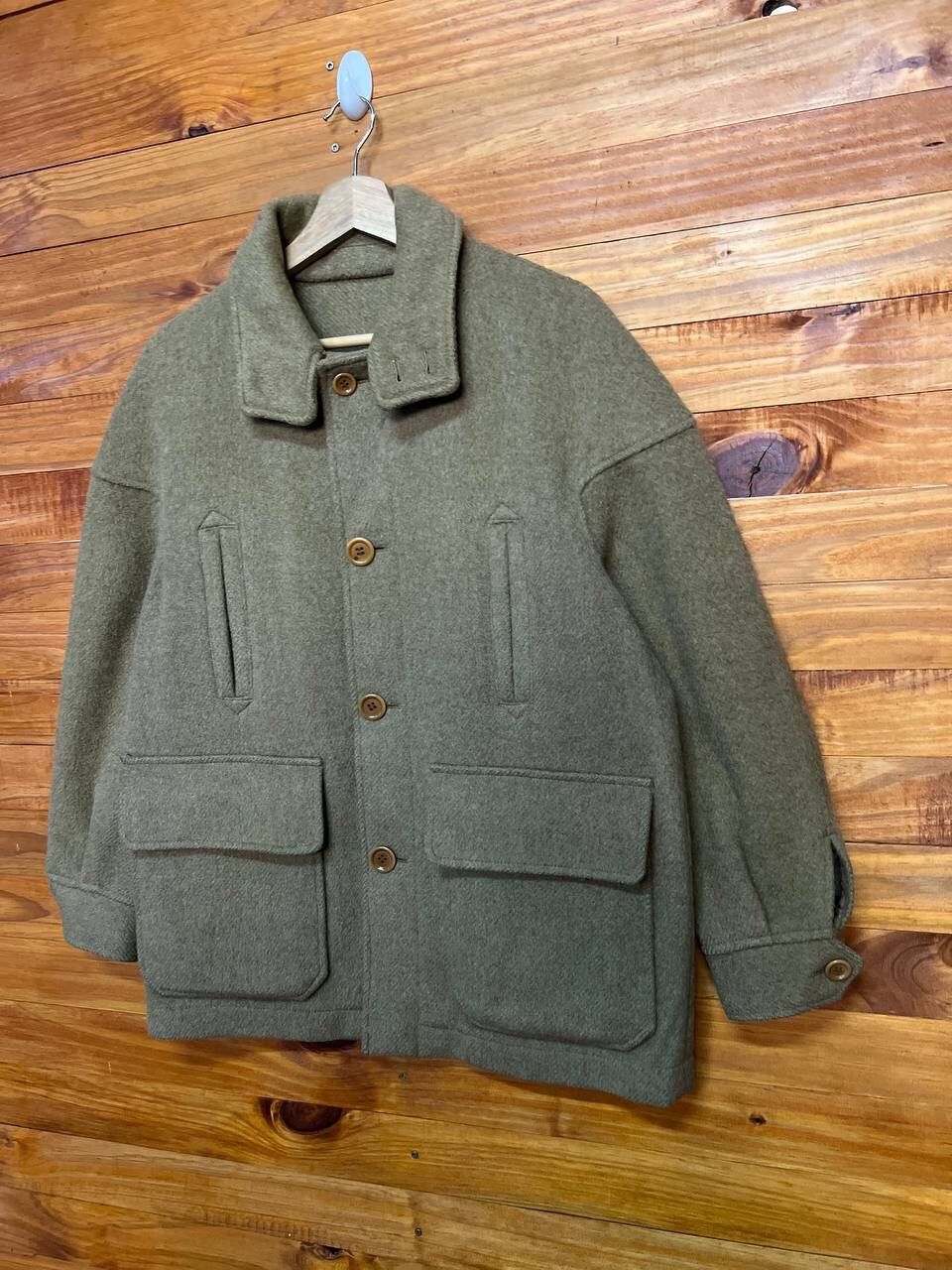 Vintage VINTAGE SCENE WOOL JACKET Size US M / EU 48-50 / 2 - 3 Thumbnail