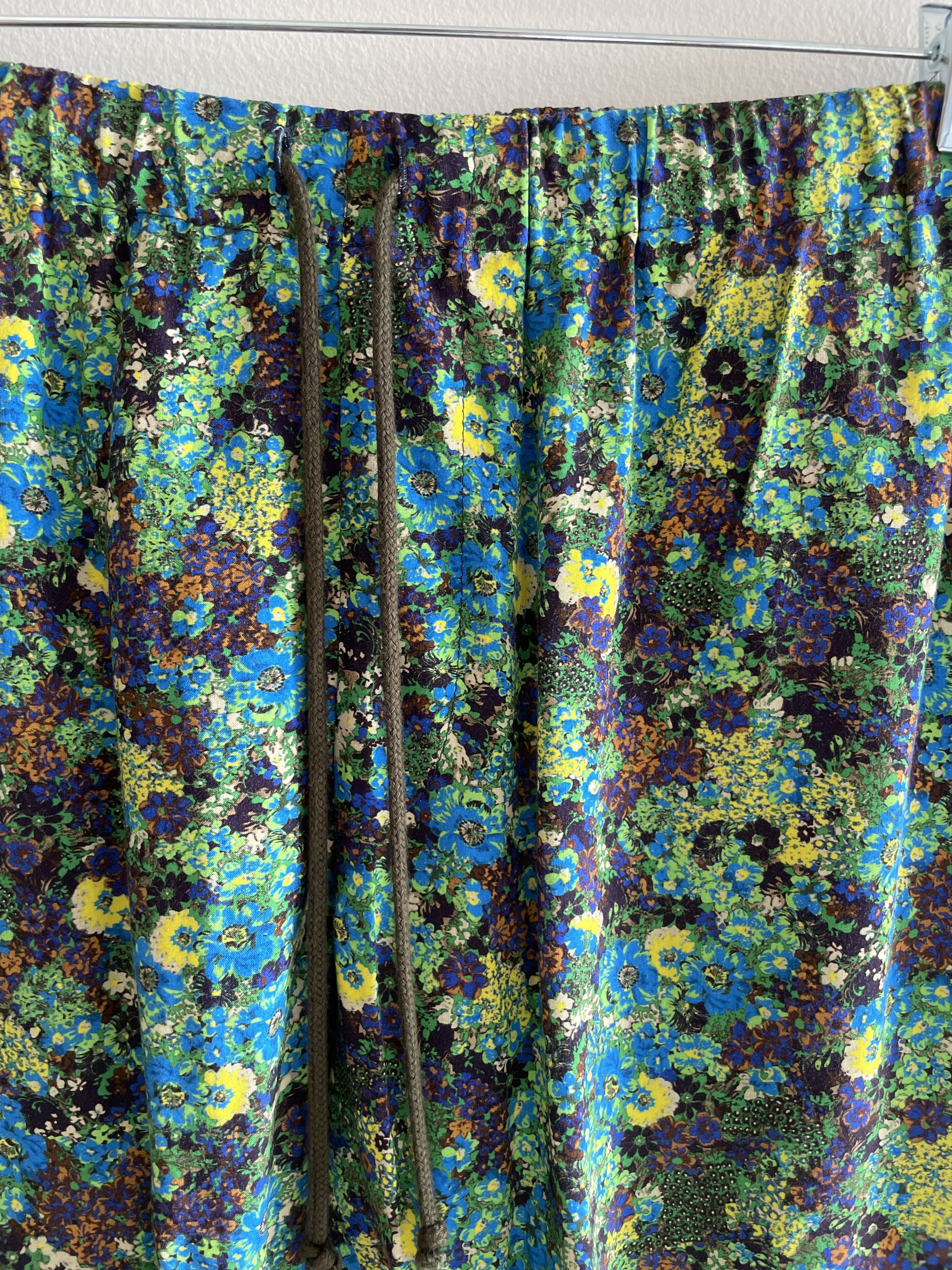 Dries Van Noten Dires Van Noten Printed Floral Pants Size US 30 / EU 46 - 6 Thumbnail