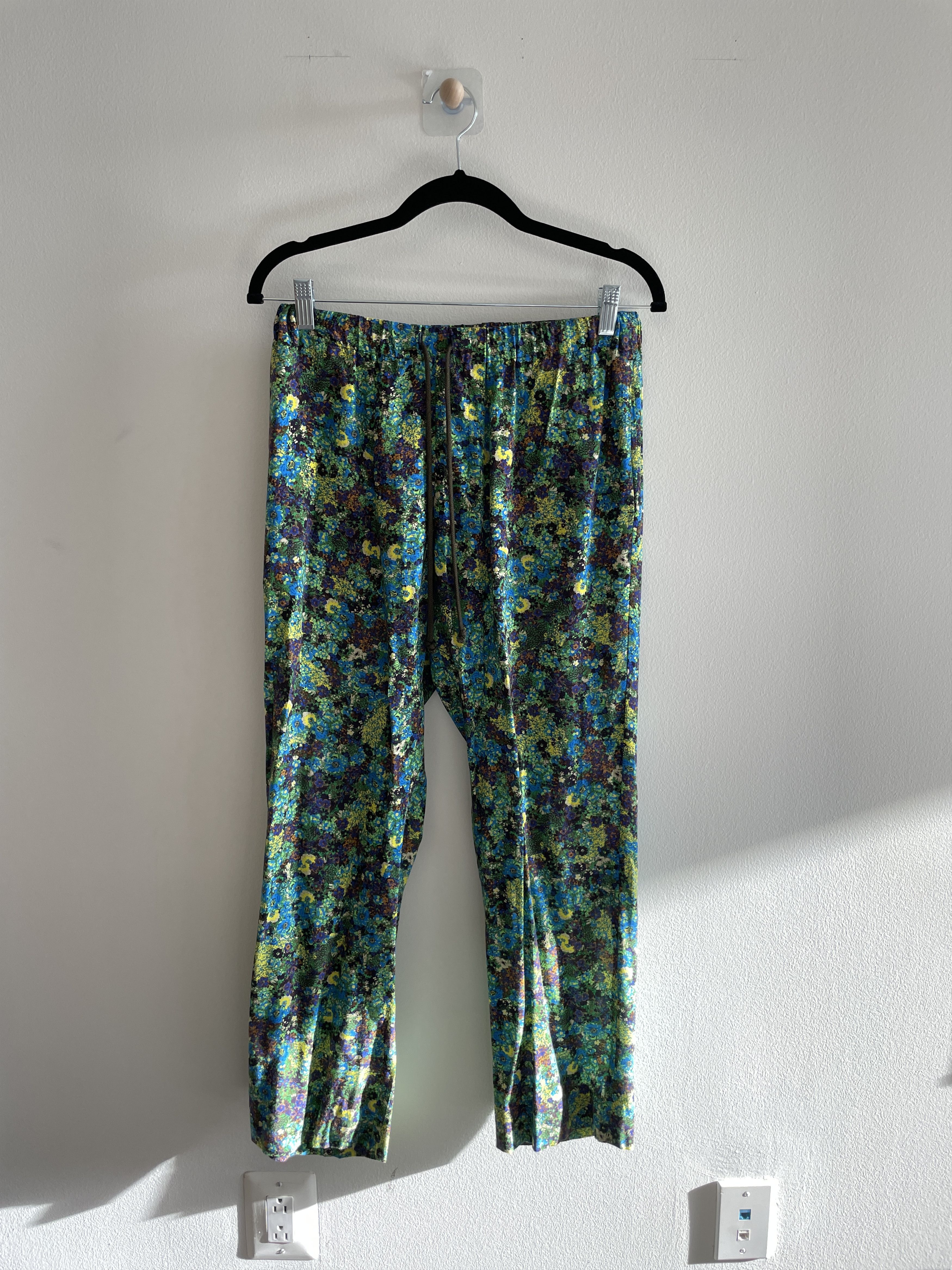 Dries Van Noten Dires Van Noten Printed Floral Pants Size US 30 / EU 46 - 3 Thumbnail