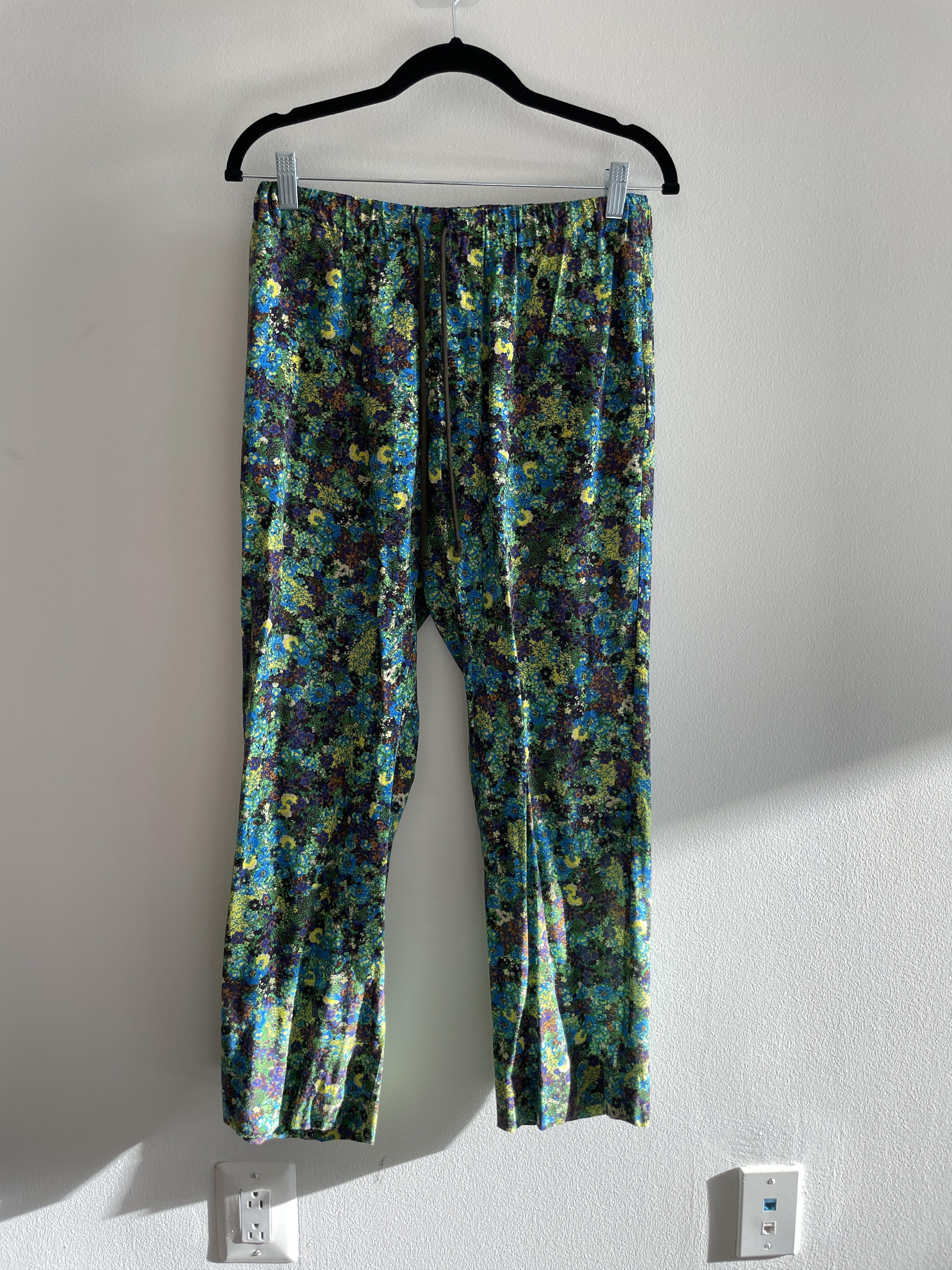 Dries Van Noten Dires Van Noten Printed Floral Pants Size US 30 / EU 46 - 4 Thumbnail