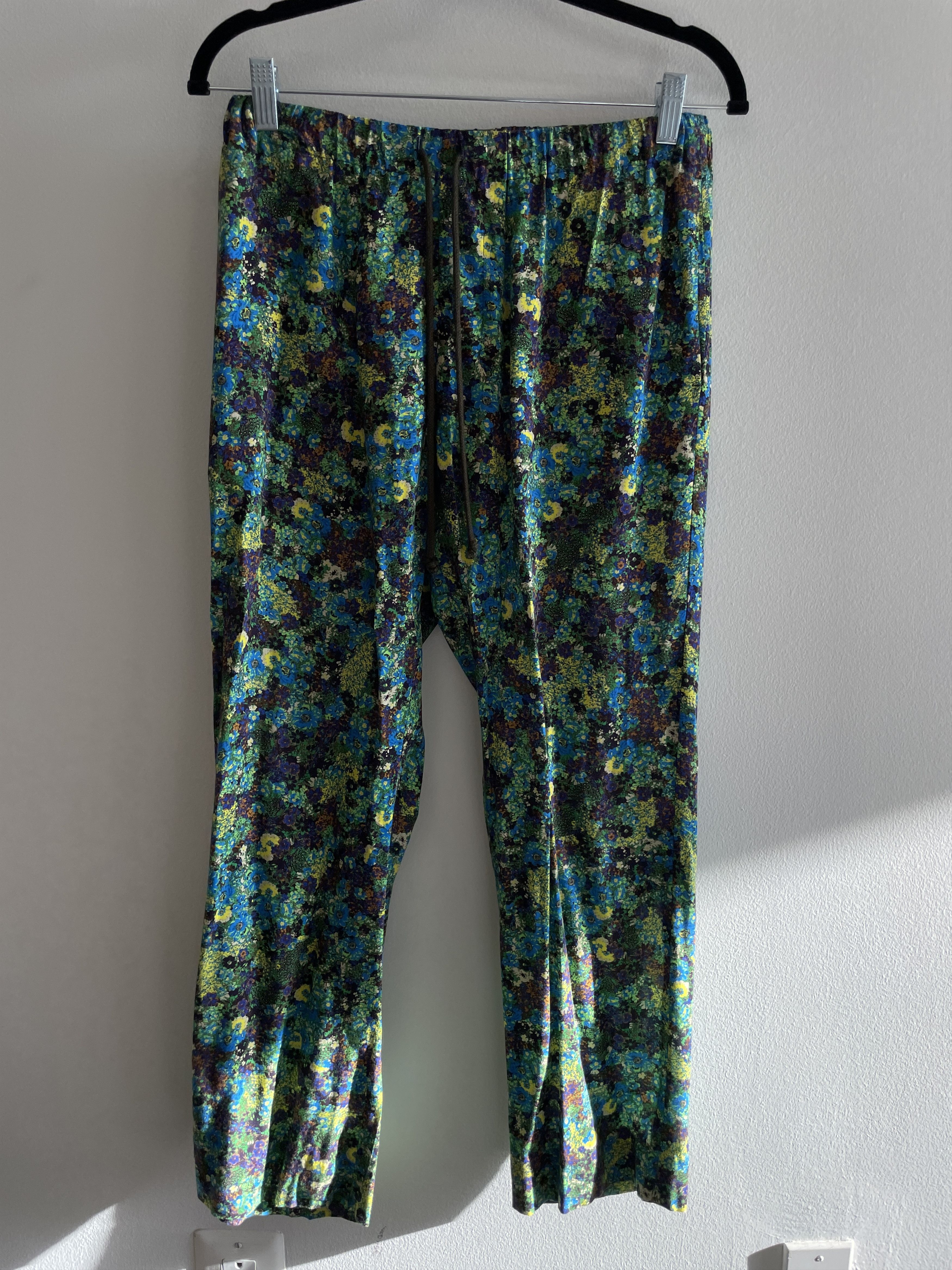 Dries Van Noten Dires Van Noten Printed Floral Pants Size US 30 / EU 46 - 7 Thumbnail