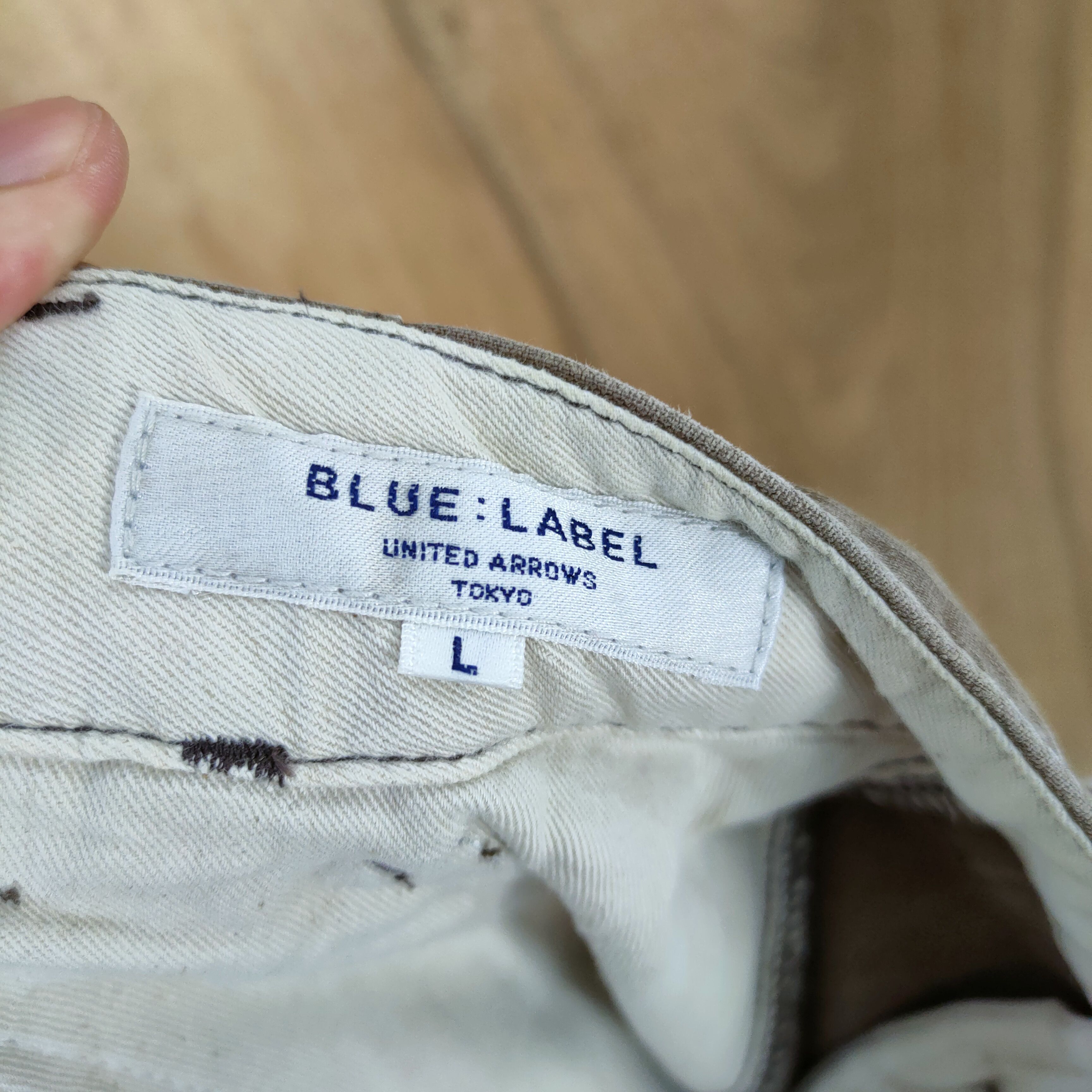 Japanese Brand VINTAGE BLUE LABEL FADED BROWN CARGO PANTS Size US 34 / EU 50 - 15 Thumbnail