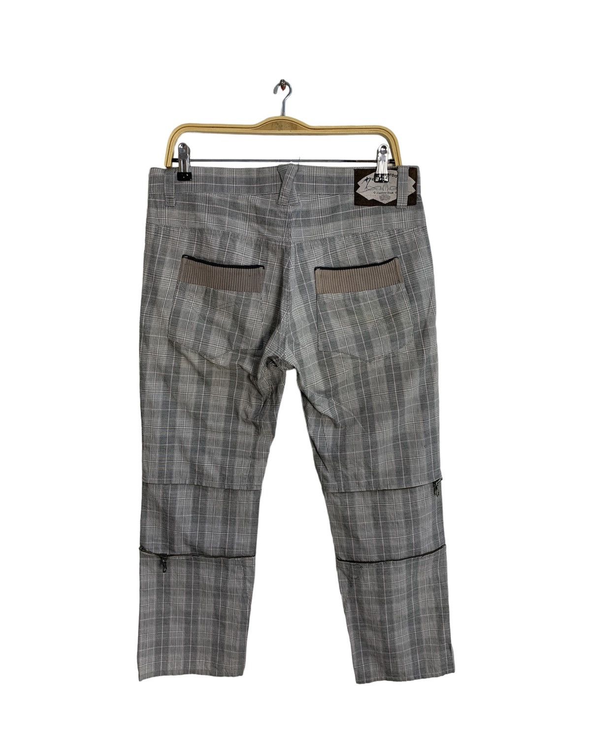 Seditionaries PPFM Eastern Rock Plaid Pant Bondage Cyber Punk Spike Size 32" / US 10 / IT 46 - 2 Thumbnail