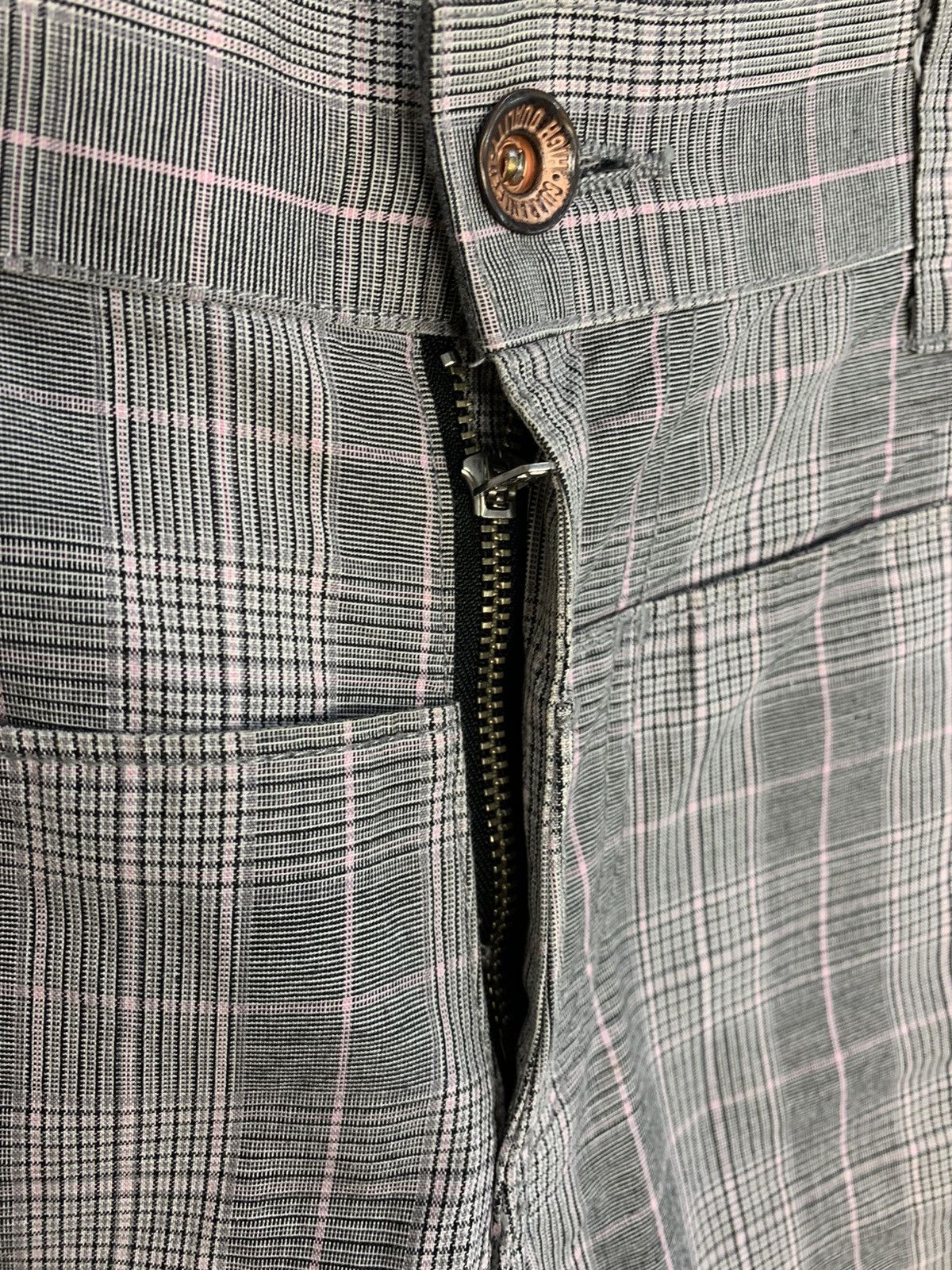 Seditionaries PPFM Eastern Rock Plaid Pant Bondage Cyber Punk Spike Size 32" / US 10 / IT 46 - 5 Thumbnail