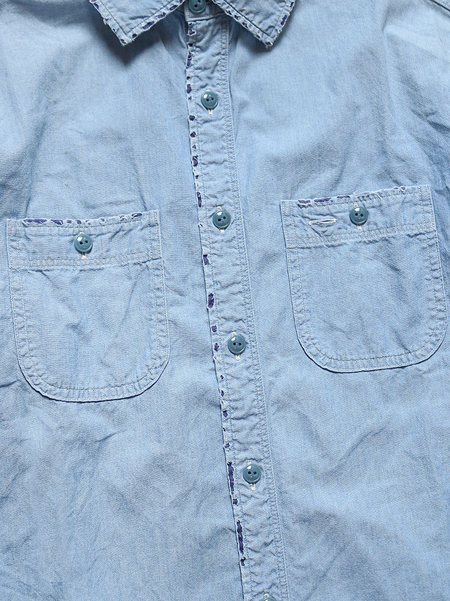 Kapital Kapital Chambray Bandana Remake Work Shirt Size US M / EU 48-50 / 2 - 3 Thumbnail