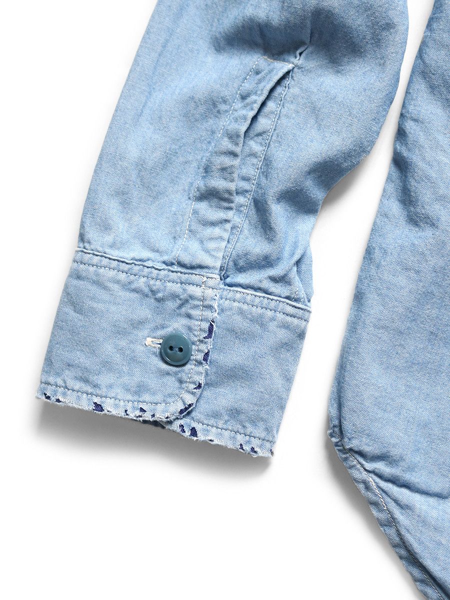 Kapital Kapital Chambray Bandana Remake Work Shirt Size US M / EU 48-50 / 2 - 7 Thumbnail